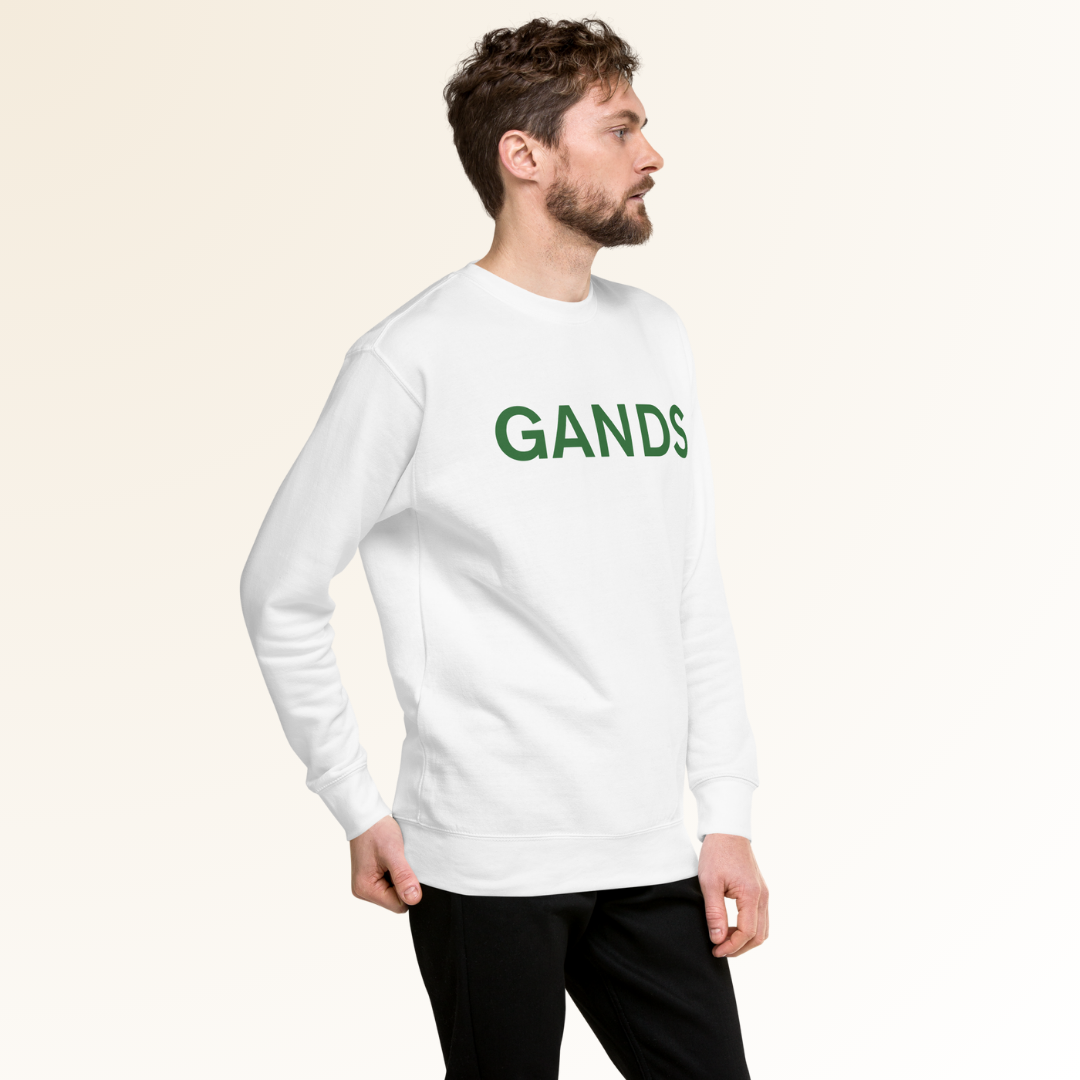 GANDS IDENTITY SWEATSHIRT | WHITE