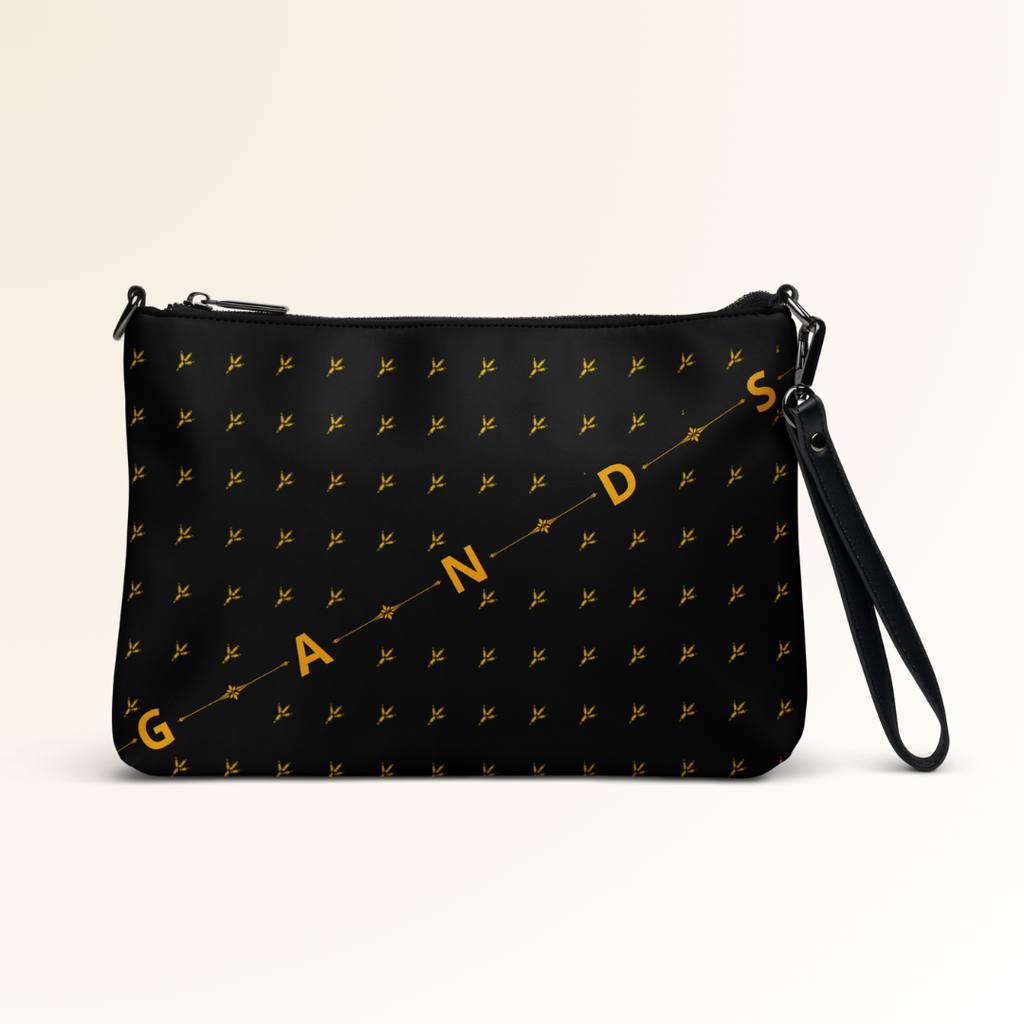 GANDS CLUTCH BAG (THE SLEEK) SOLID BLACK EDITION