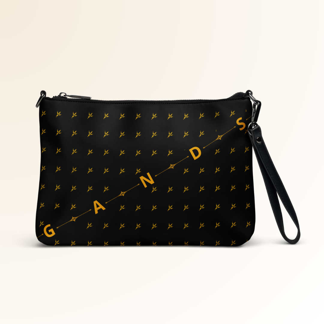 GANDS CLUTCH BAG (THE SLEEK) SOLID BLACK EDITION