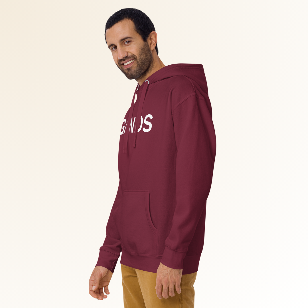 GANDS IDENTITY HOODIE | MAROON