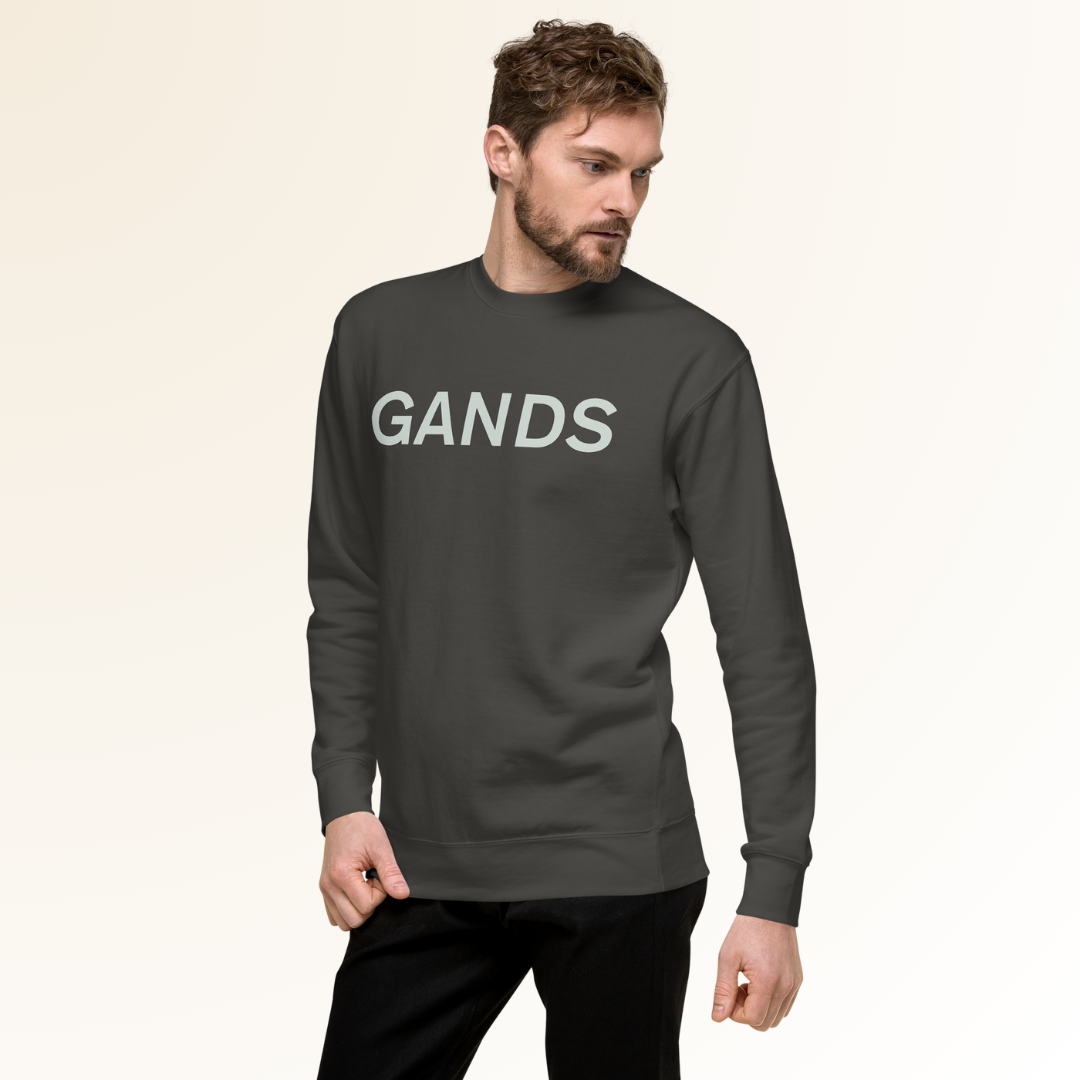 GANDS IDENTITY SWEATSHIRT | VINTAGE BLACK
