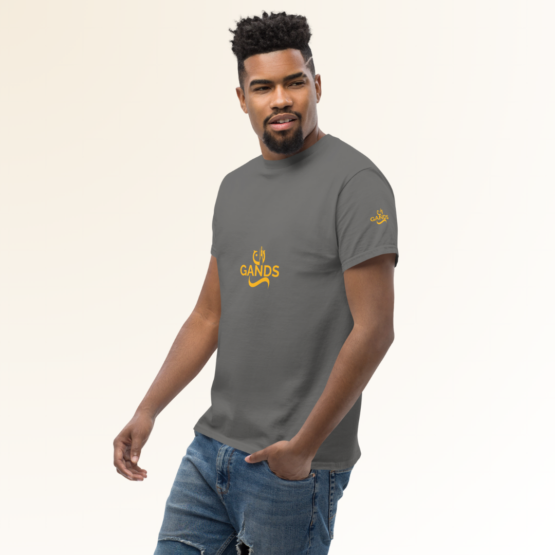 GANDS ORIGIN TEE | CHARCOAL
