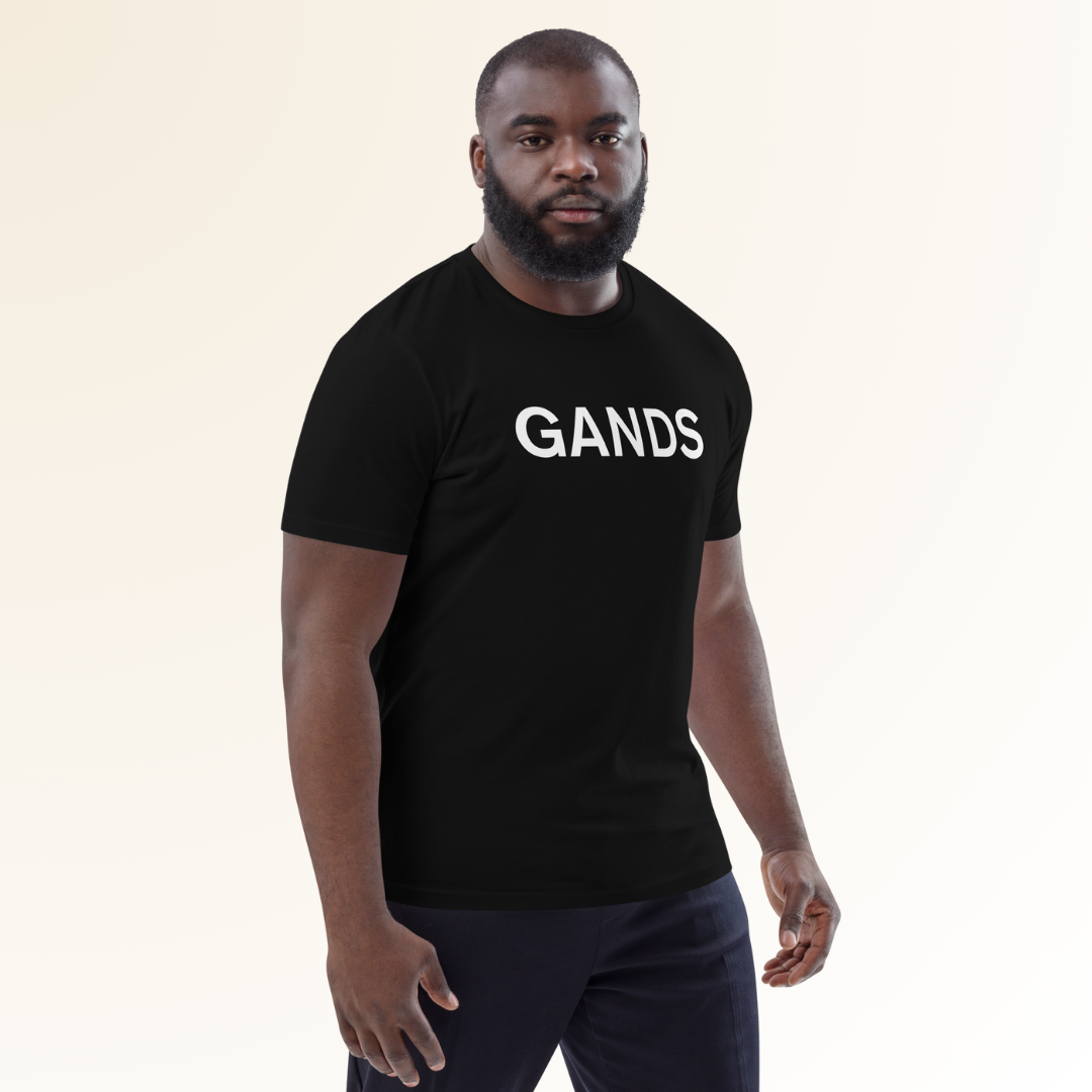 GANDS IDENTITY TEE | WHITE BLACK