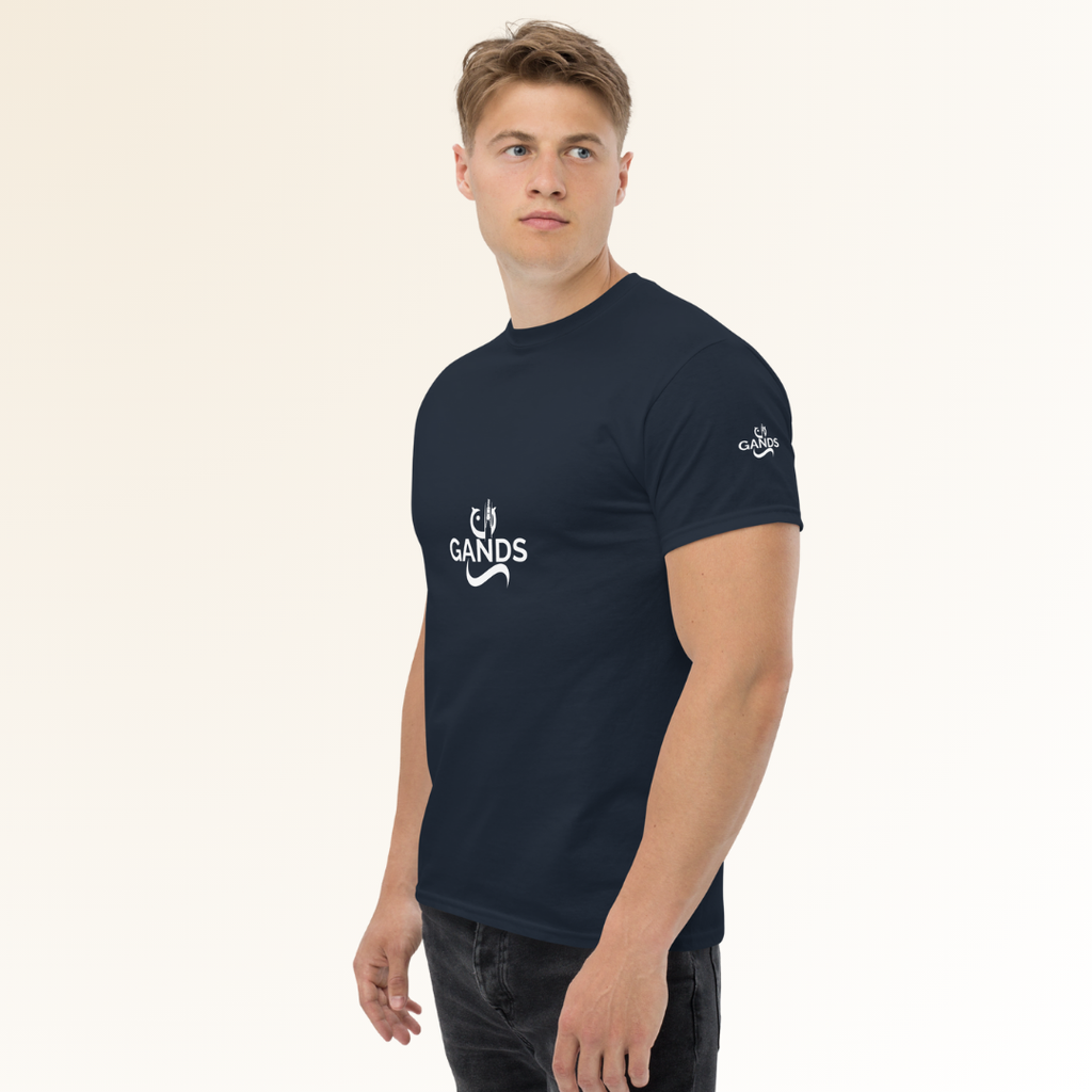 GANDS ORIGIN TEE | NAVY