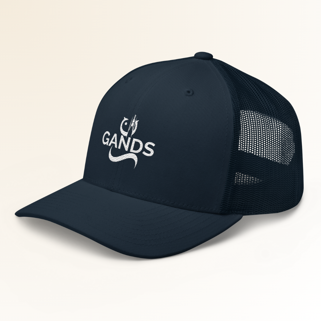 GANDS ORIGIN TRUCKER CAP | NAVY