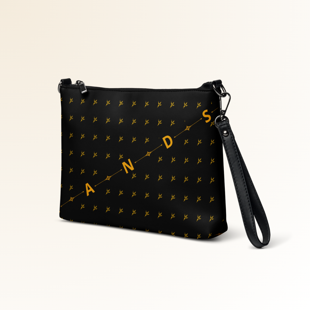 GANDS CLUTCH BAG (THE SLEEK) SOLID BLACK EDITION