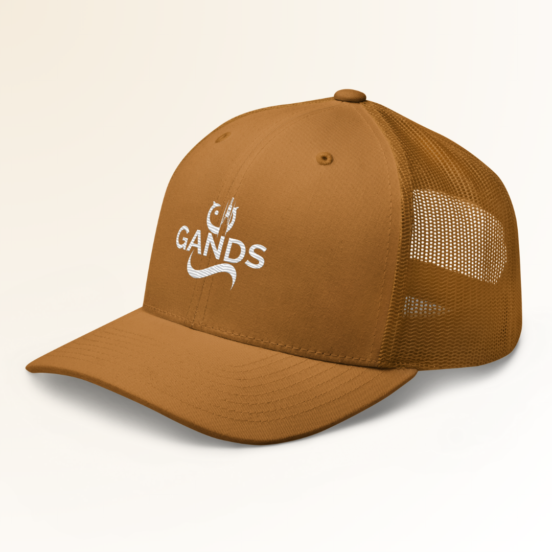GANDS ORIGIN TRUCKER CAP | CARAMEL