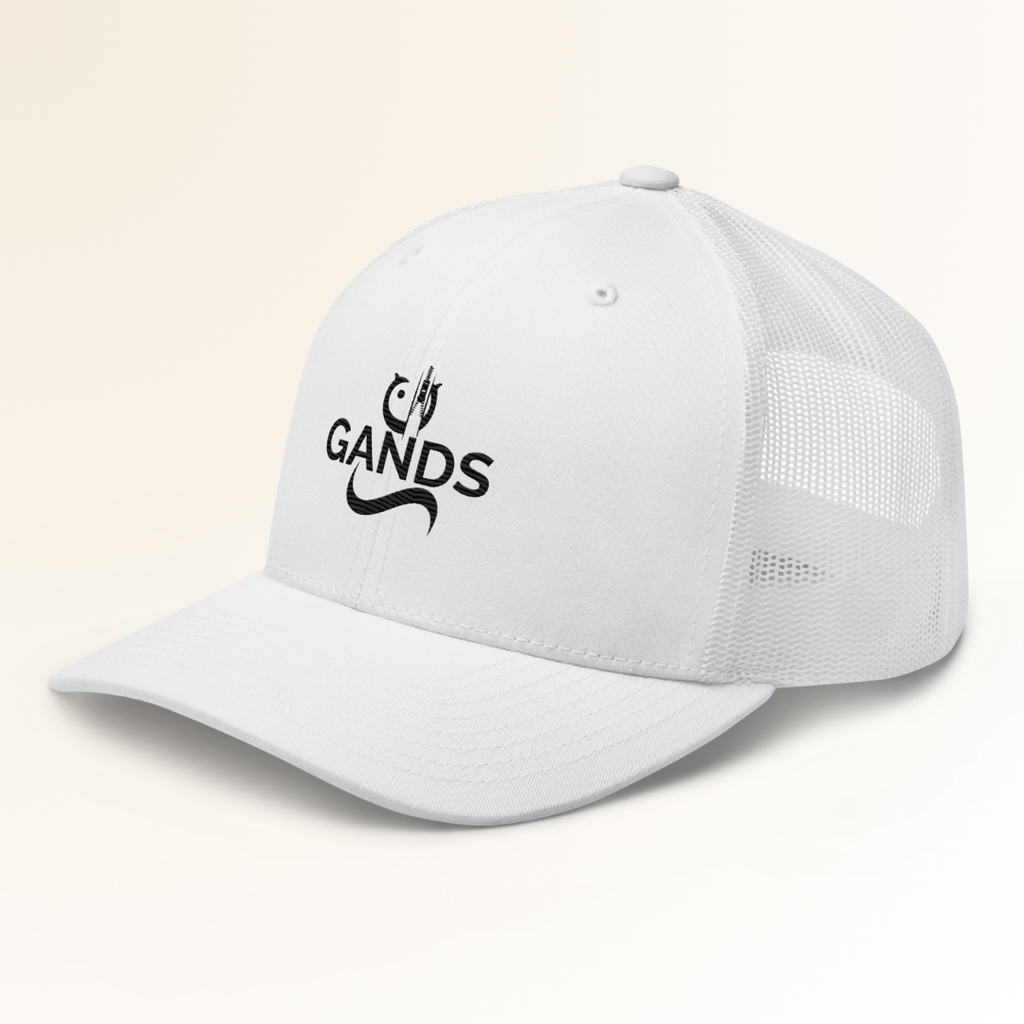 GANDS ORIGIN TRUCKER CAP | WHITE