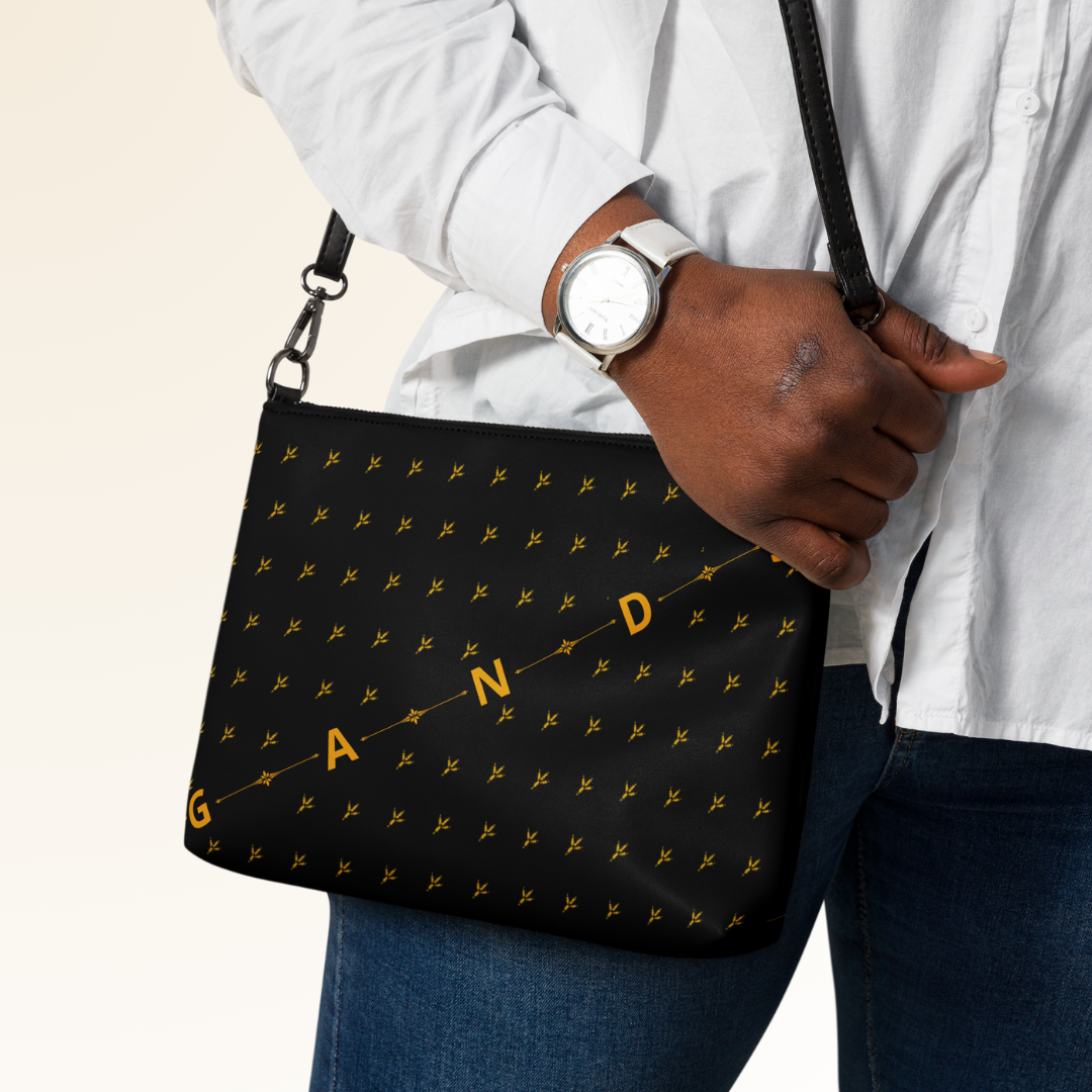 GANDS CLUTCH BAG (THE SLEEK) SOLID BLACK EDITION