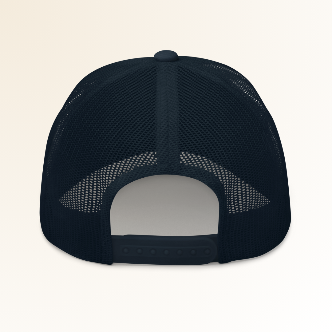 GANDS ORIGIN TRUCKER CAP | NAVY
