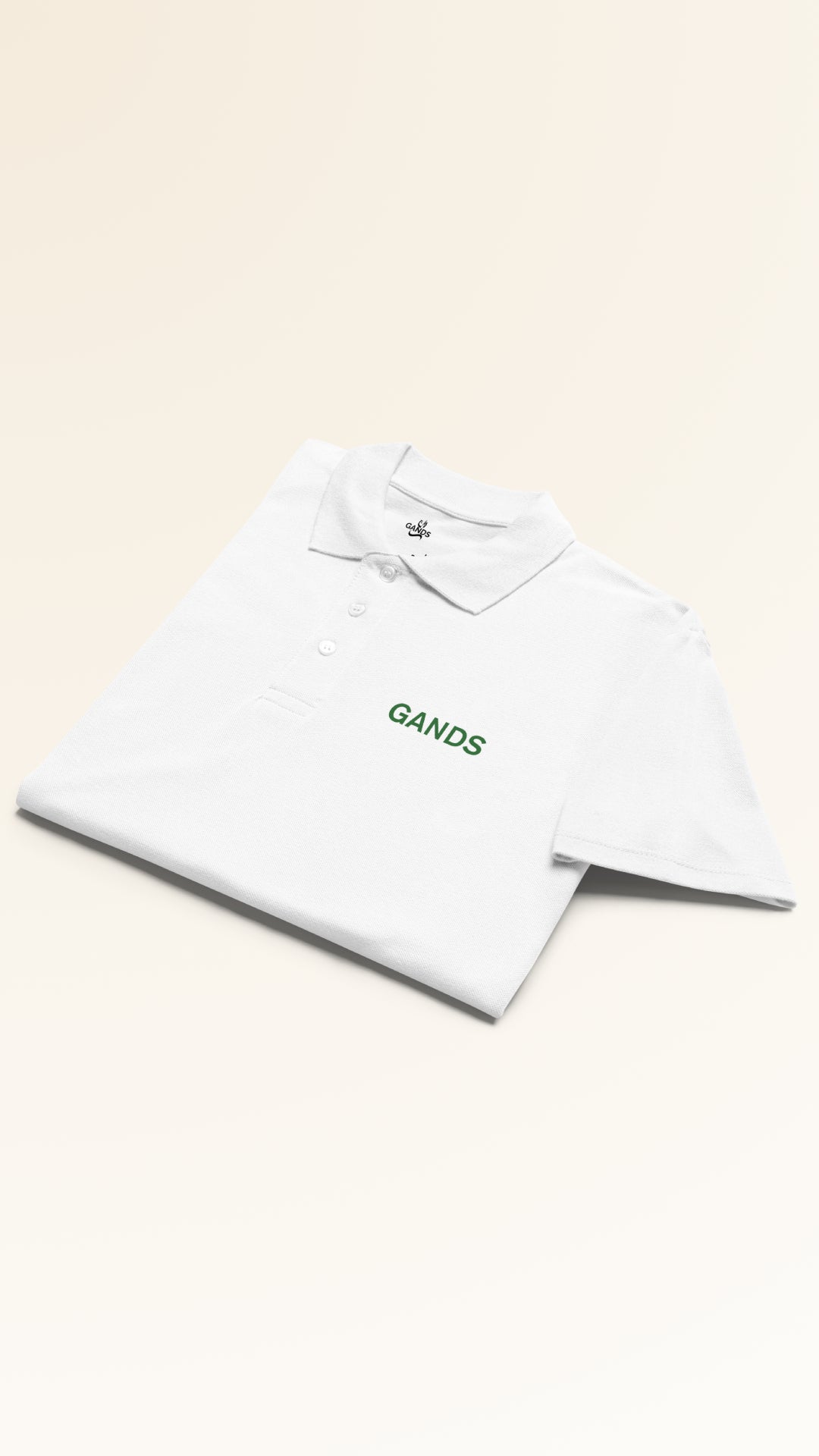 GANDS IDENTITY POLO | WHITE
