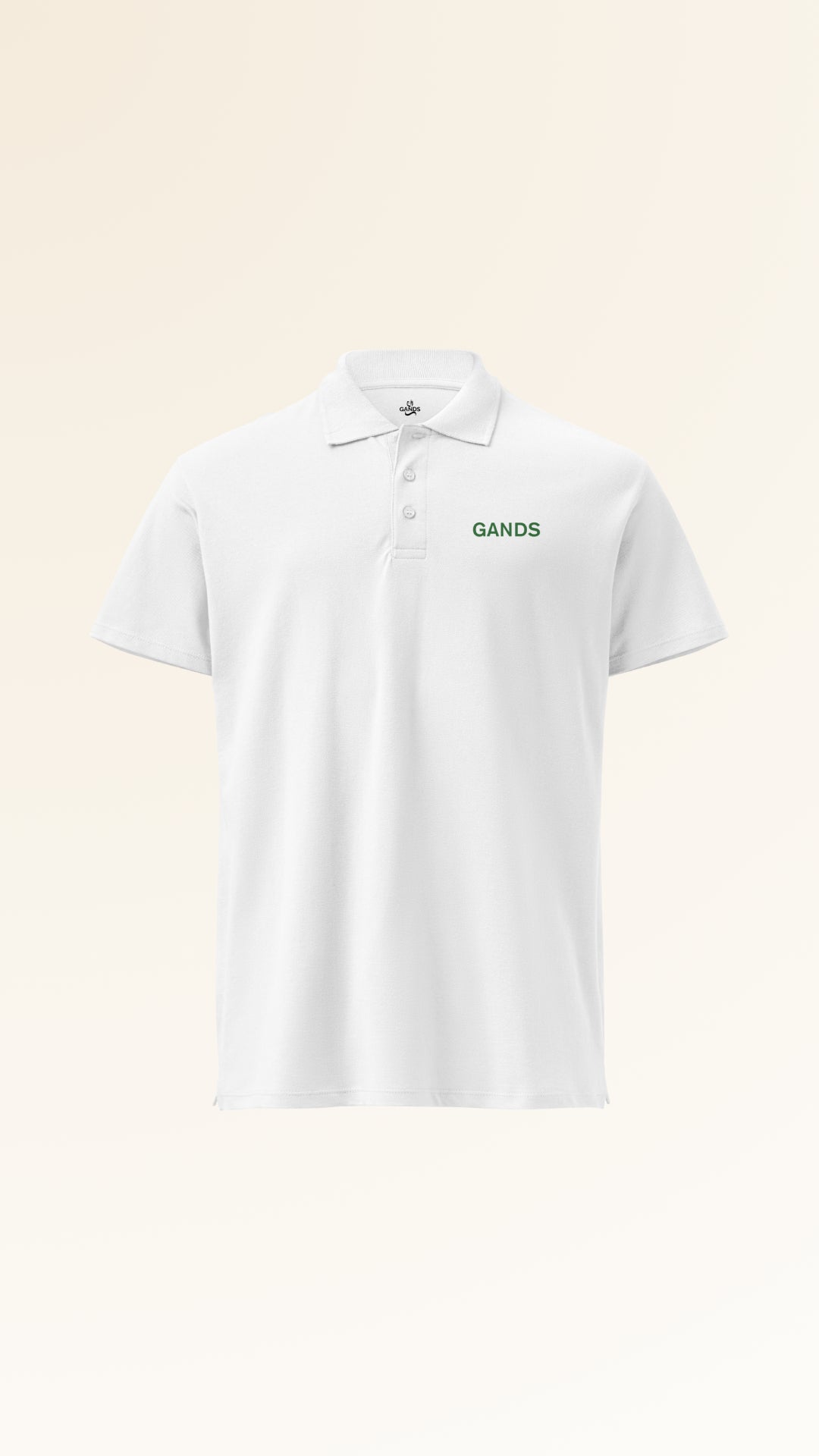 GANDS IDENTITY POLO | WHITE