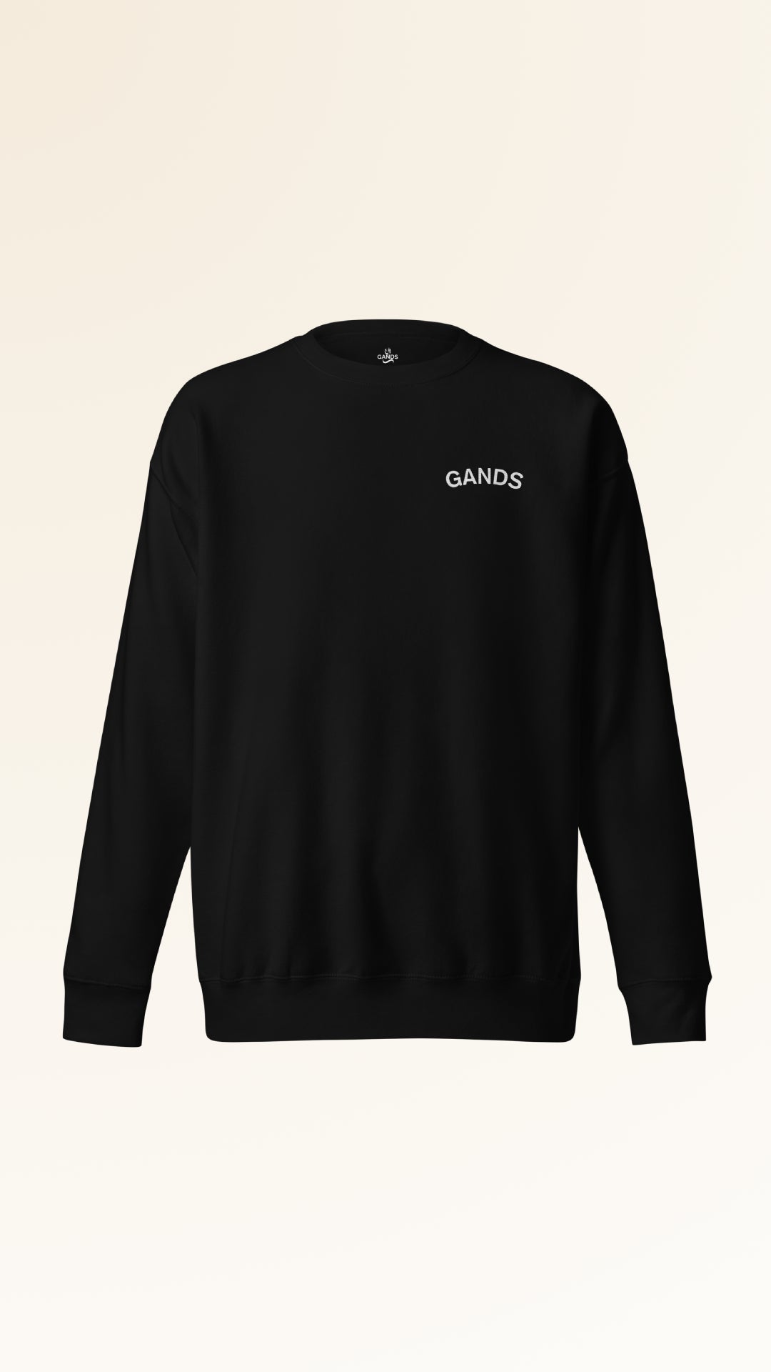 IDENTITY SWEATSHIRT EMB | BLACK