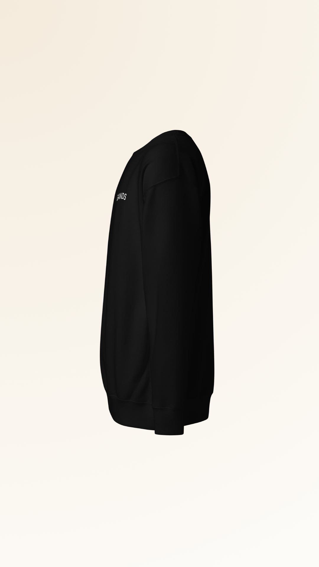 IDENTITY SWEATSHIRT EMB | BLACK