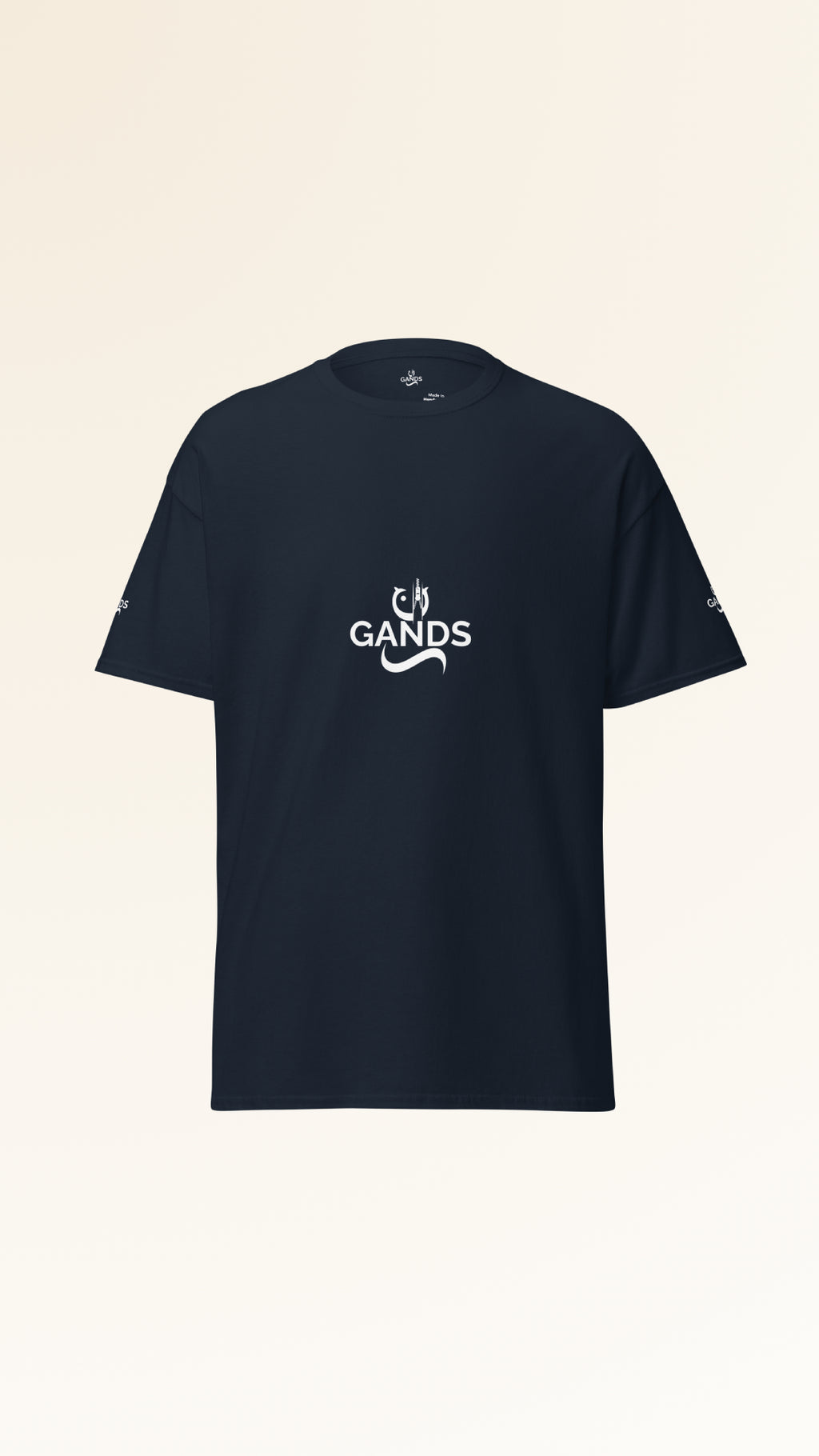 GANDS ORIGIN TEE | NAVY