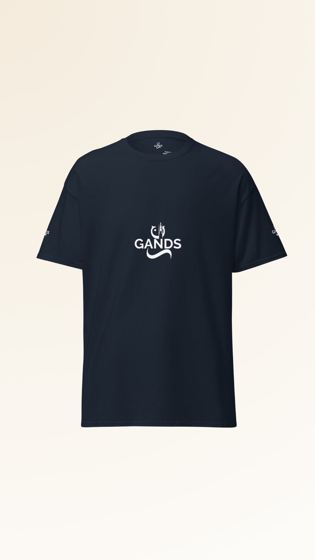 GANDS ORIGIN TEE | NAVY