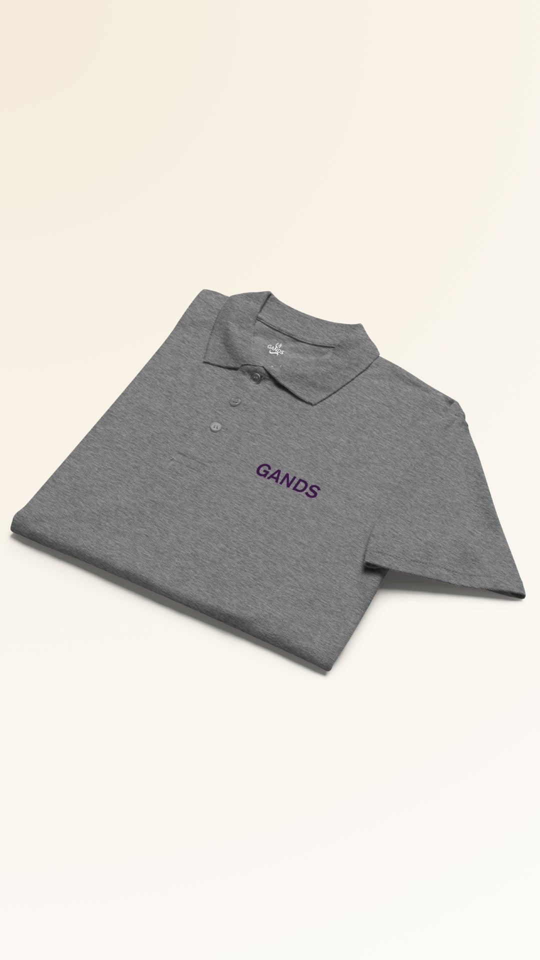 IDENTITY POLO | GREY MELANGE