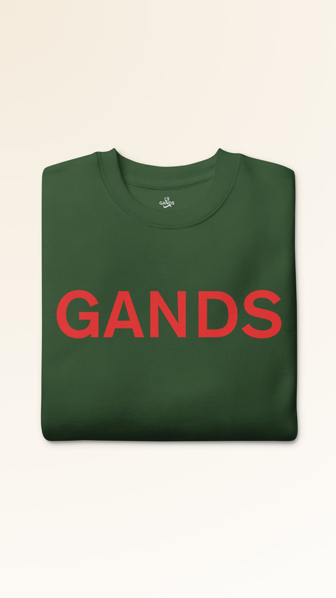 GANDS IDENTITY SWEATSHIRT | RED FOREST GREEN