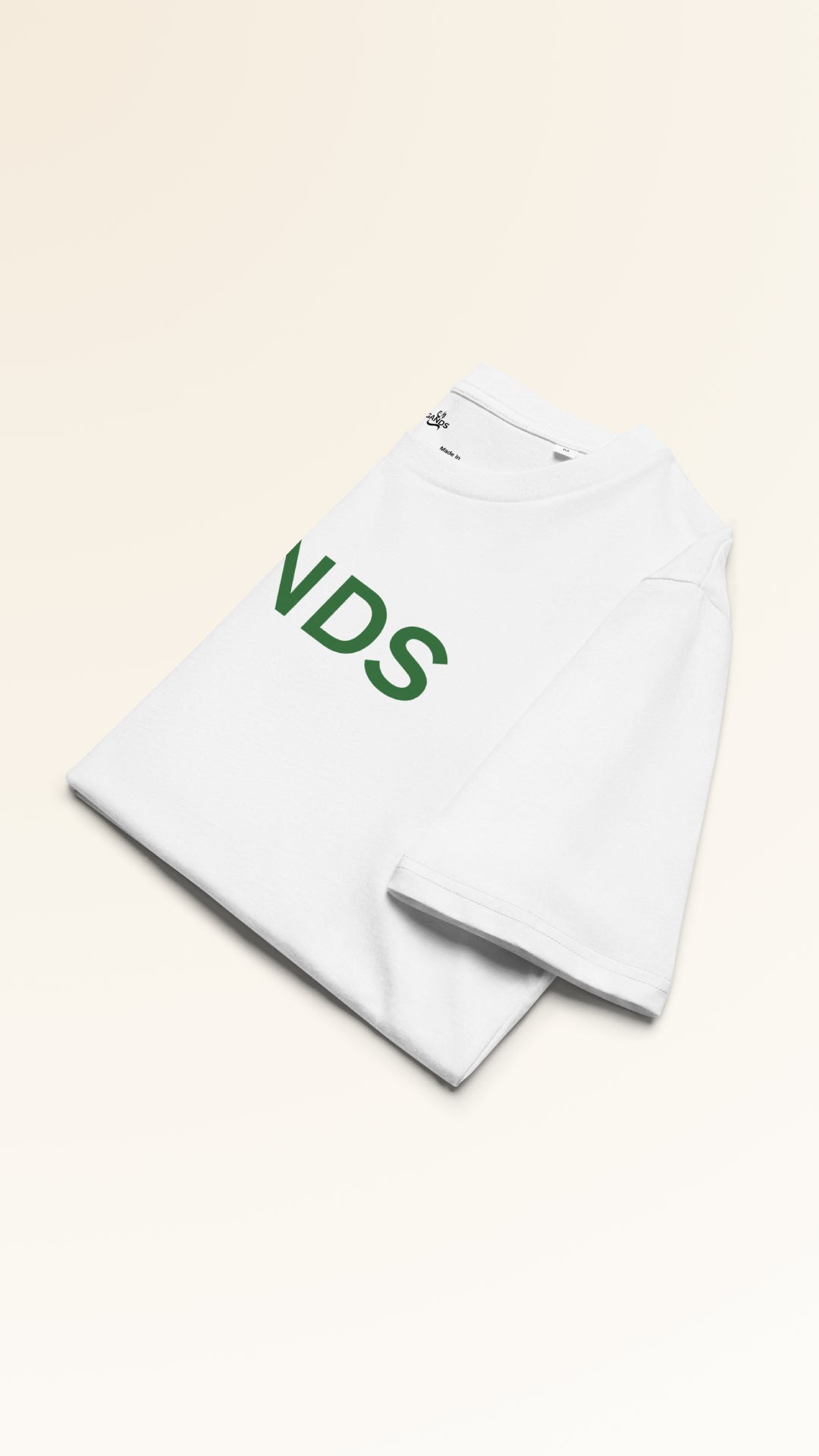 IDENTITY TEE | GREEN WHITE