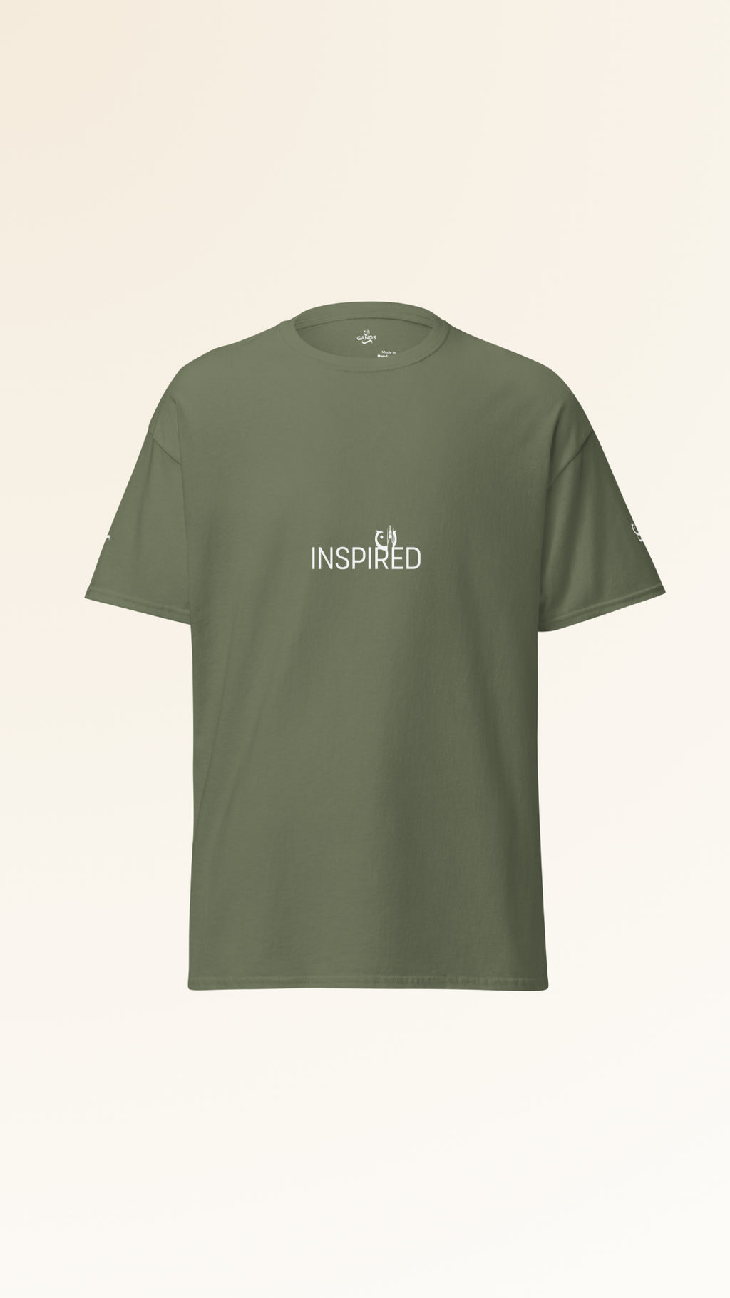 INSPIRED TEE | MILITARY GREEN