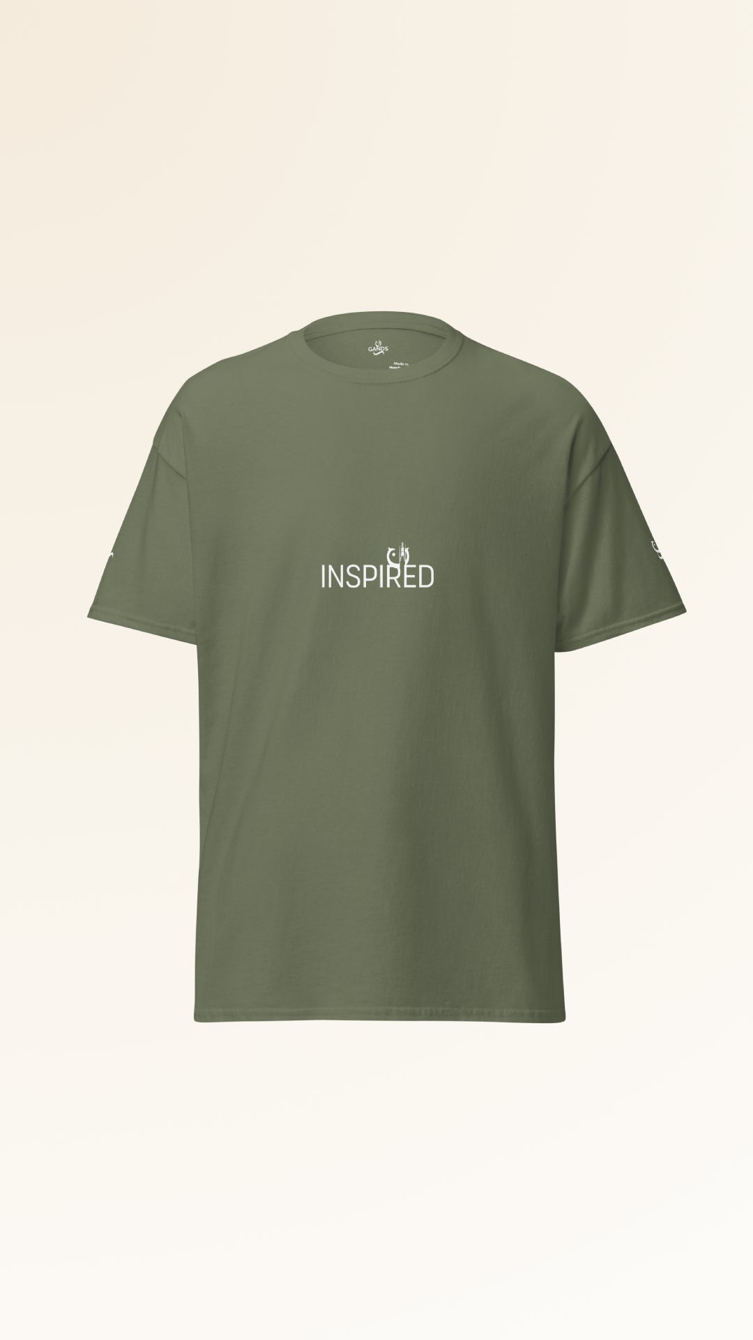INSPIRED TEE | MILITARY GREEN