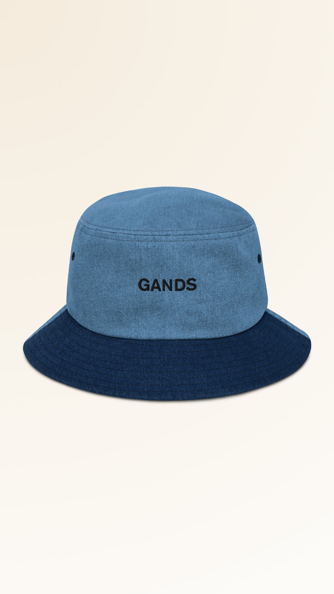 IDENTITY DENIM BUCKET HAT | LIGHT