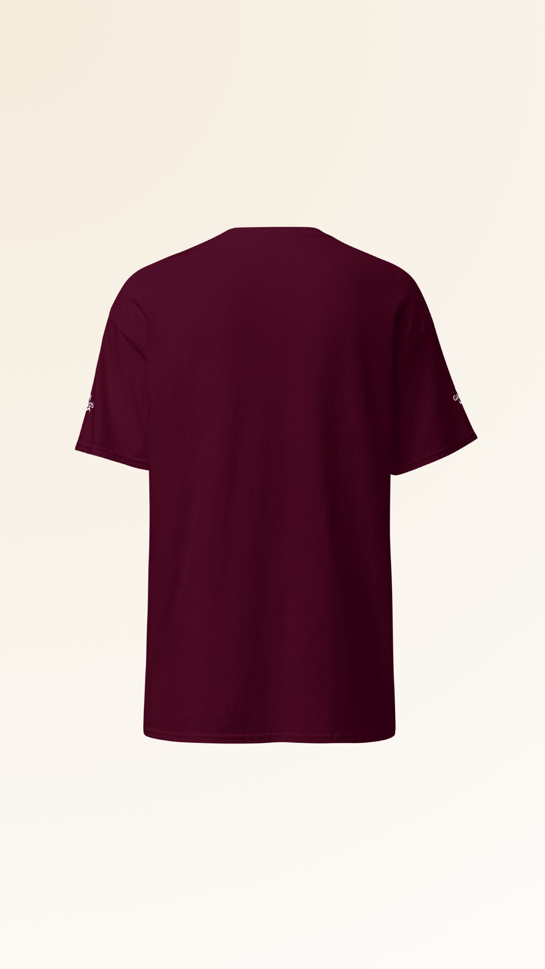 GANDS ORIGIN TEE | MAROON