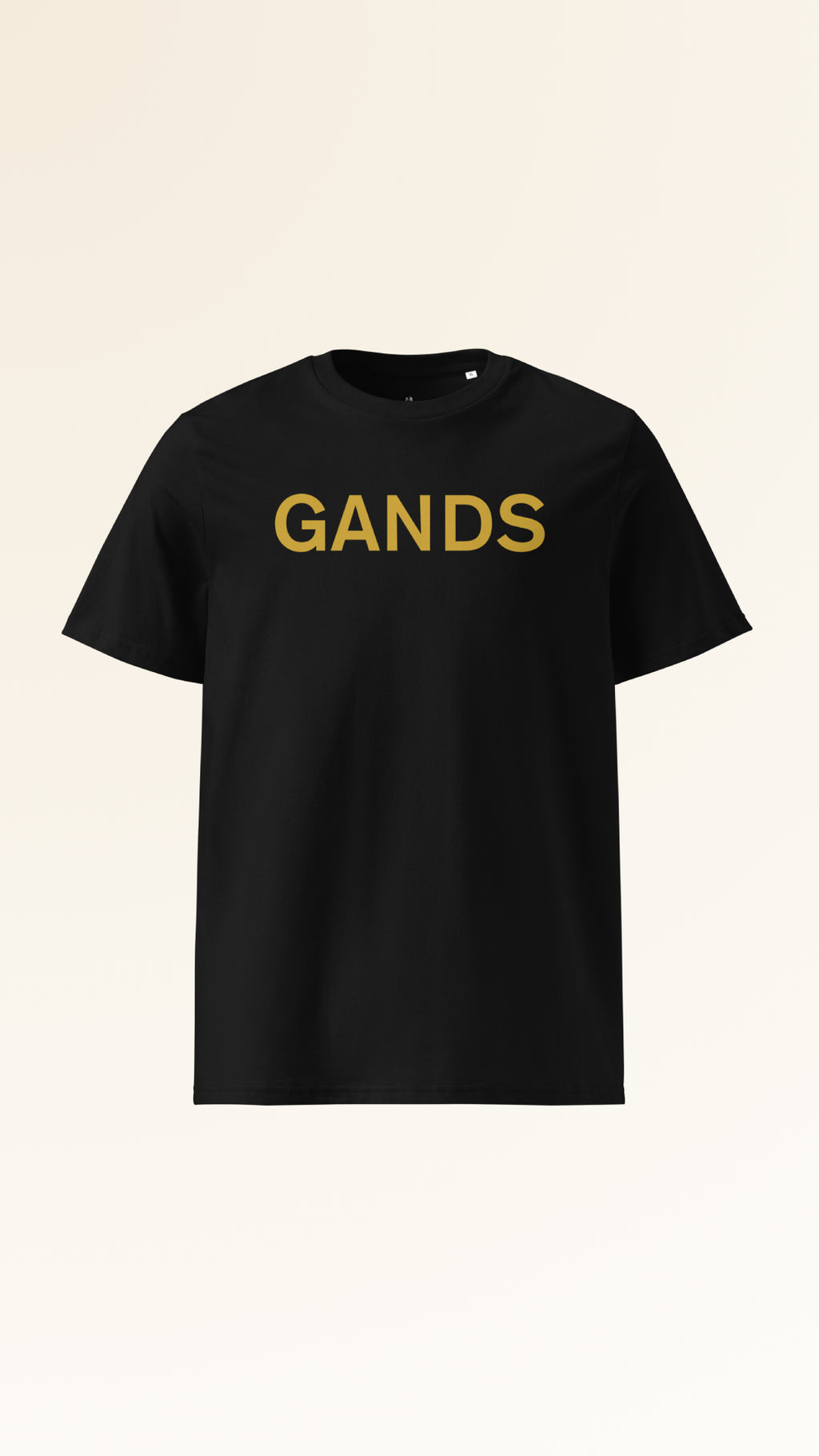 IDENTITY TEE | GOLD BLACK