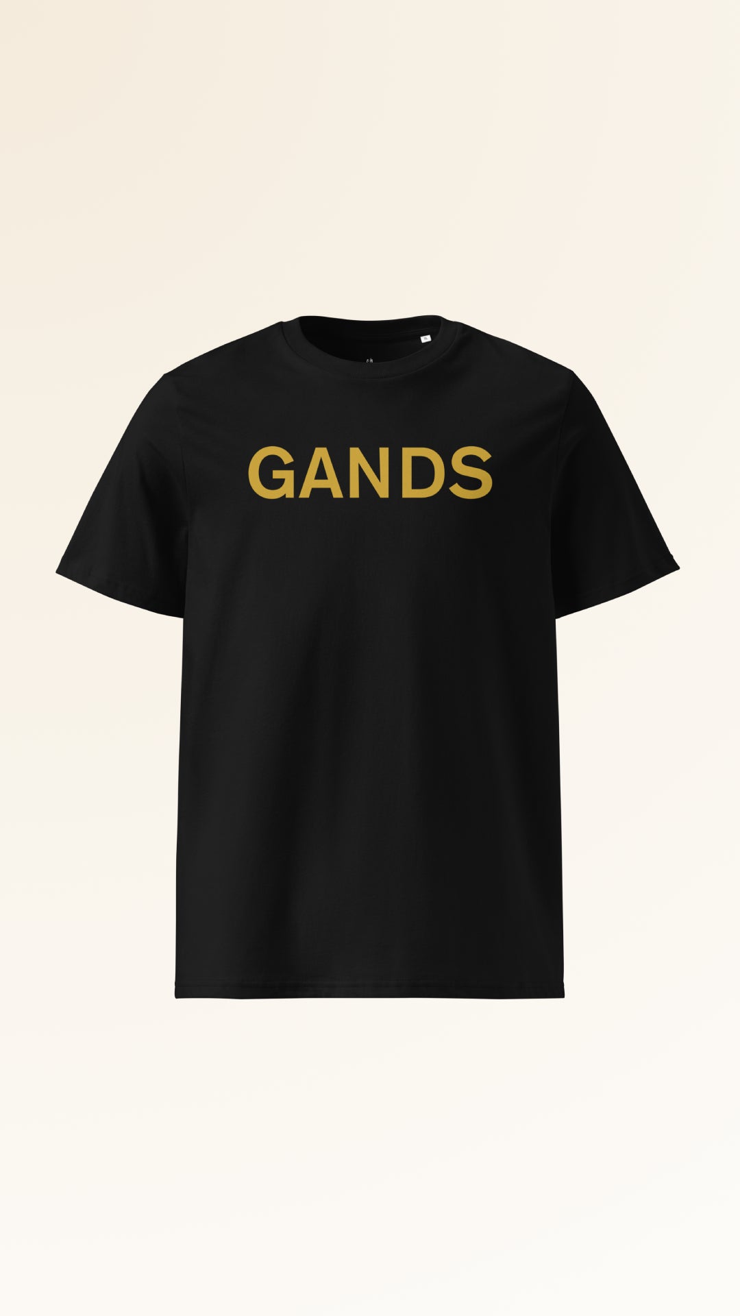 IDENTITY TEE | GOLD BLACK