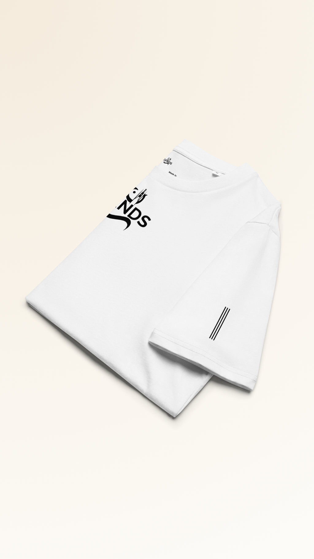 GANDS CLASSIC LINE TEE | WHITE