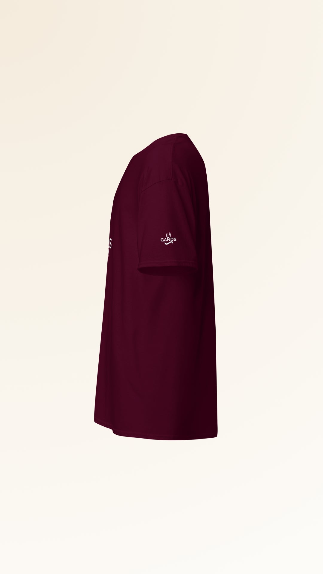 GANDS ORIGIN TEE | MAROON