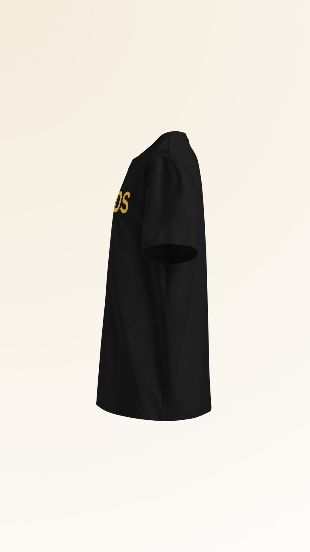 IDENTITY TEE | GOLD BLACK