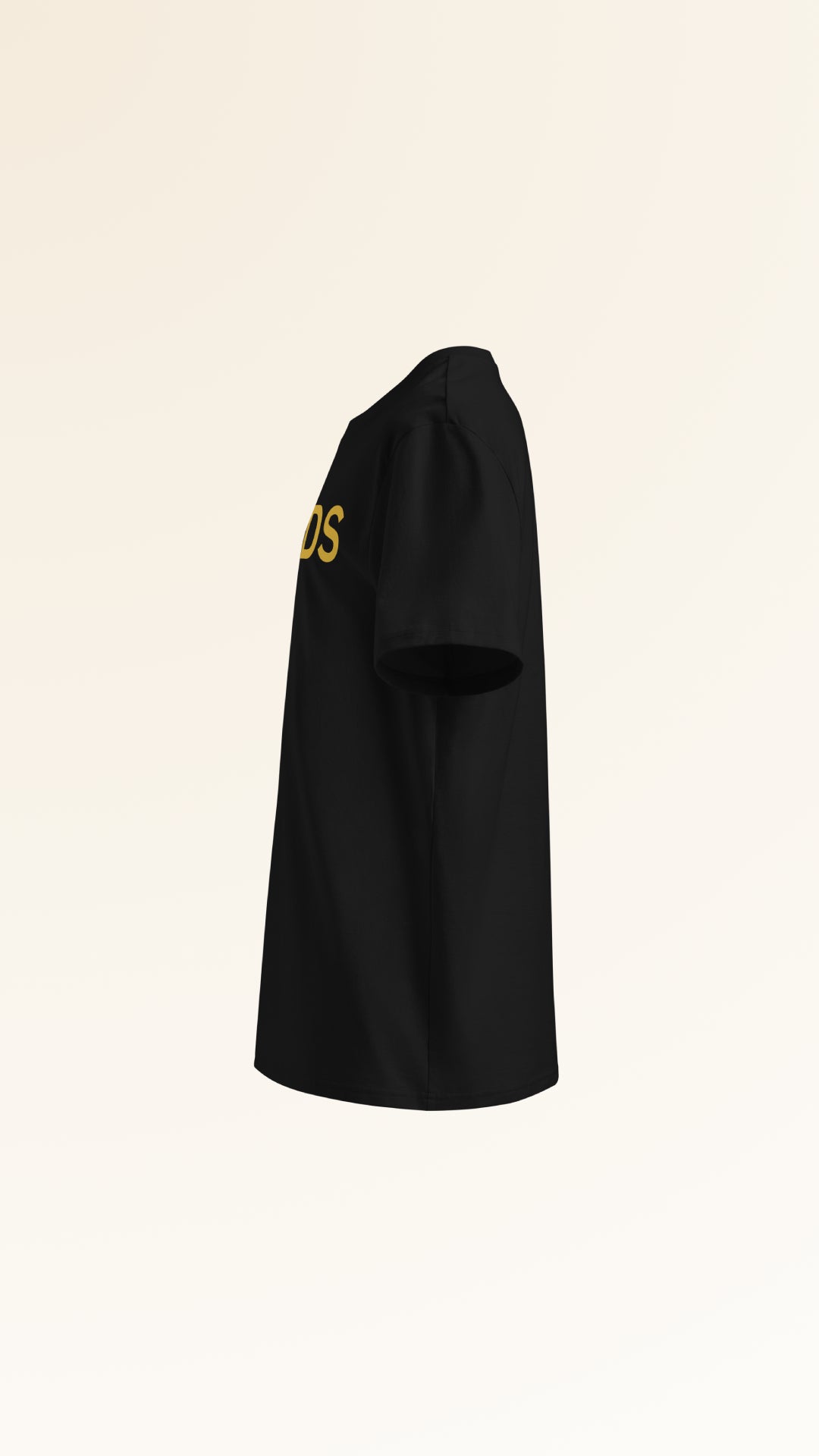 IDENTITY TEE | GOLD BLACK
