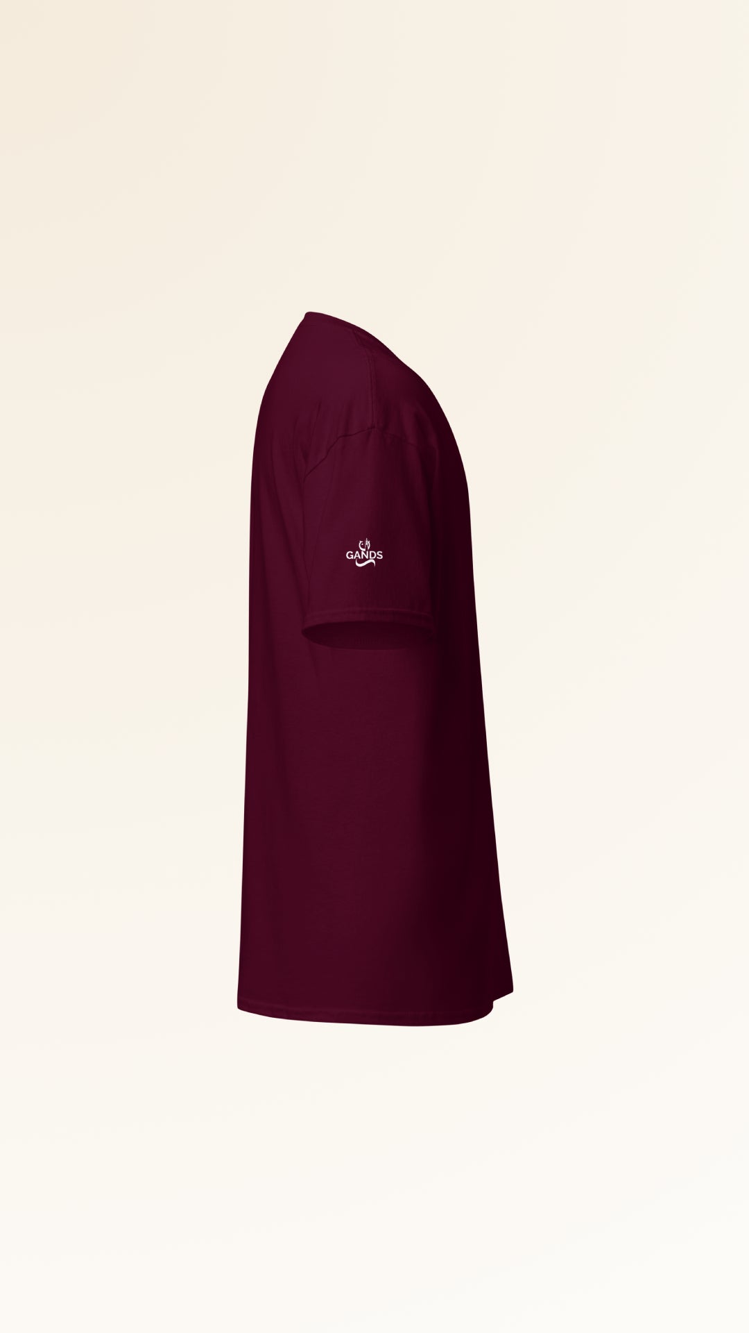 GANDS ORIGIN TEE | MAROON