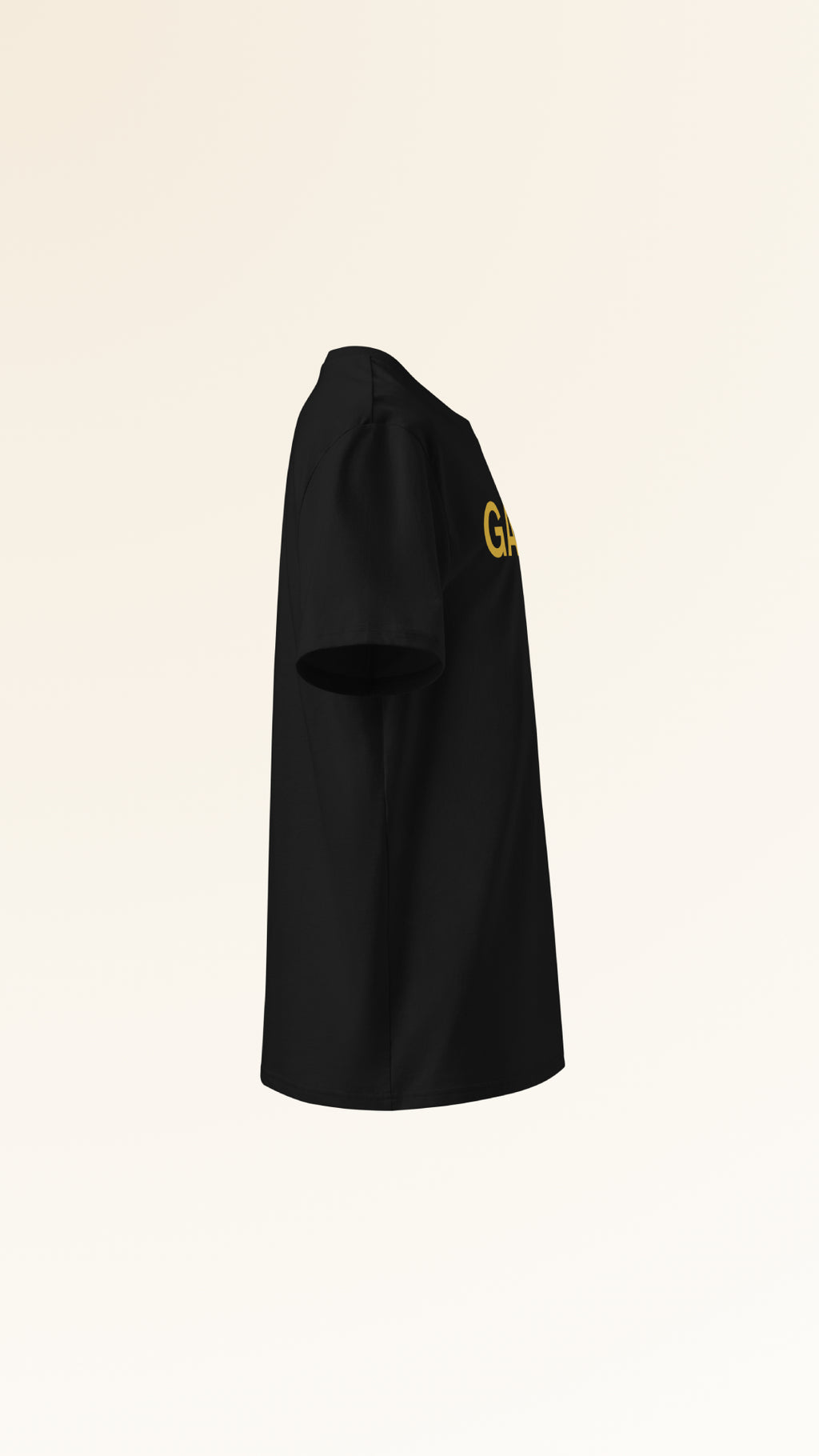 IDENTITY TEE | GOLD BLACK