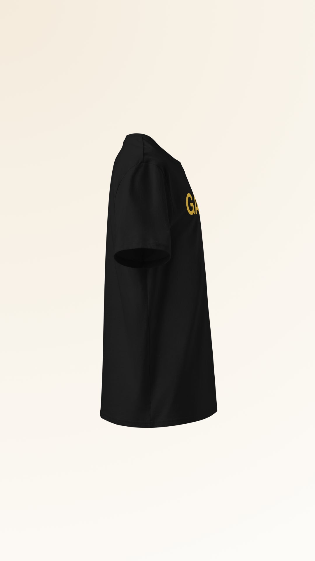 IDENTITY TEE | GOLD BLACK