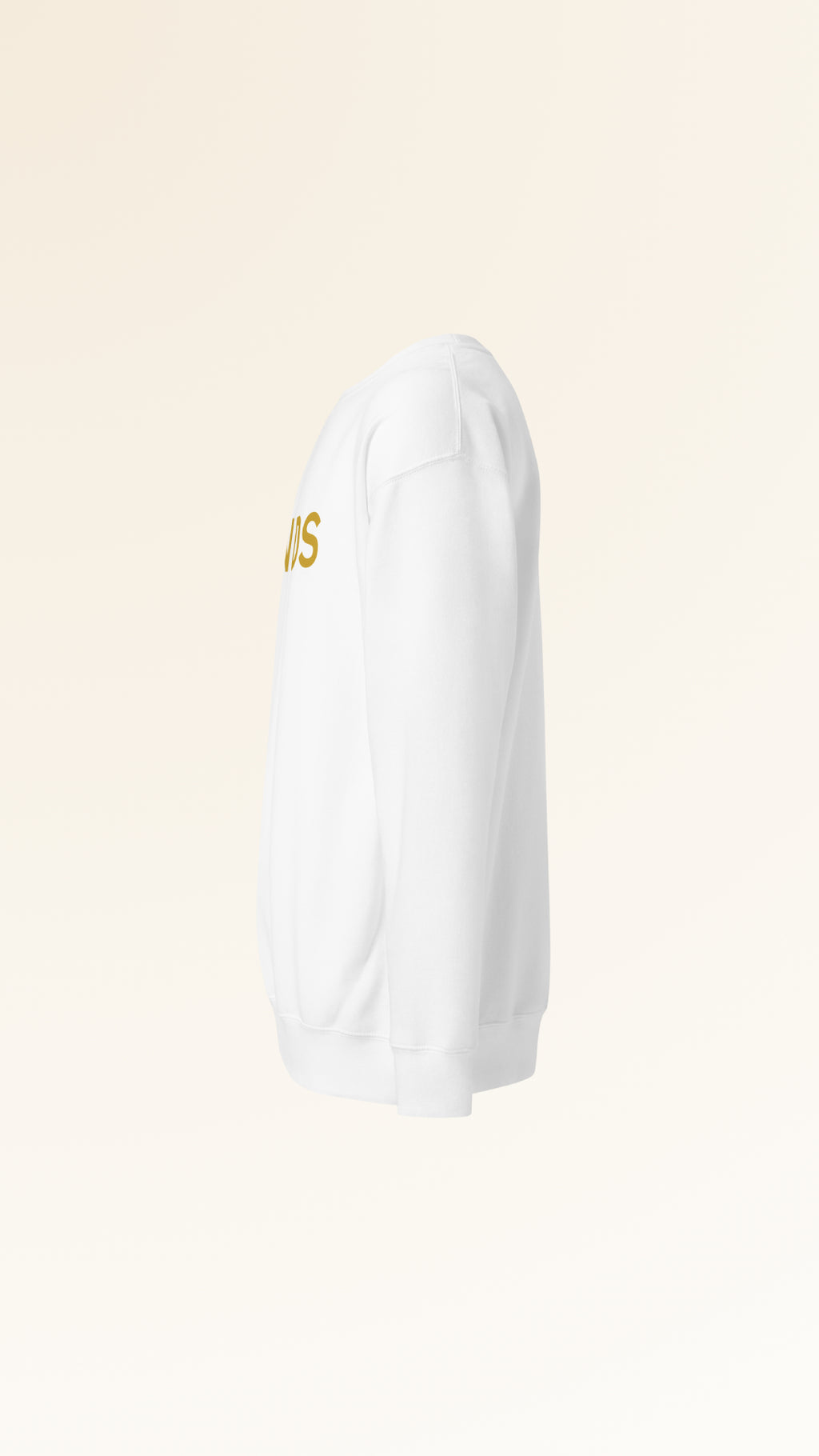IDENTITY SWEATSHIRT | GOLD WHITE