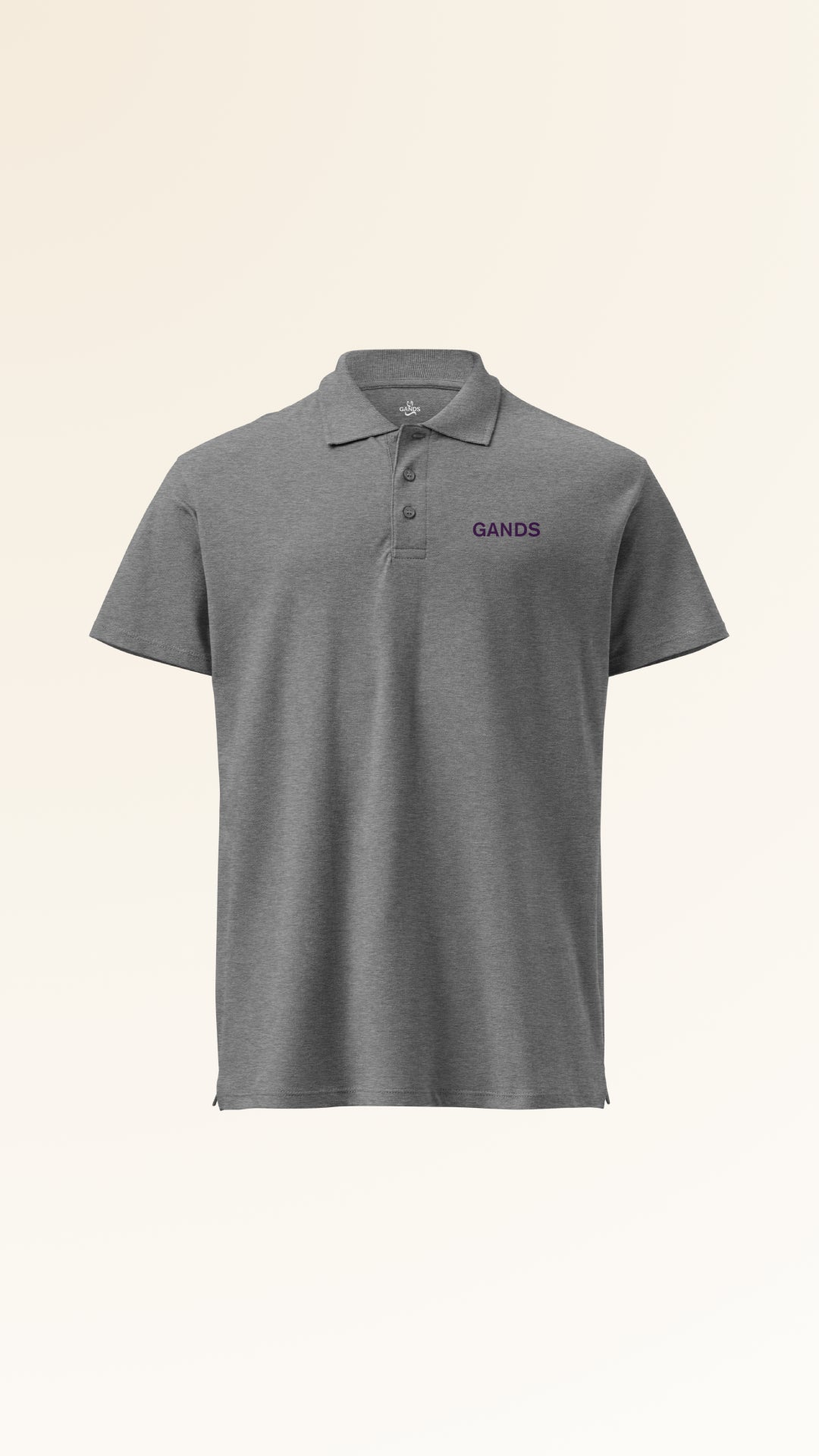 IDENTITY POLO | GREY MELANGE