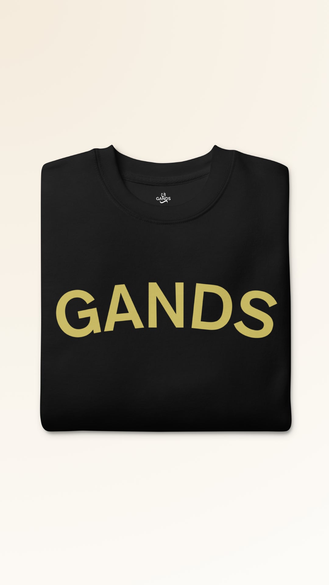 IDENTITY SWEATSHIRT | GOLD BLACK