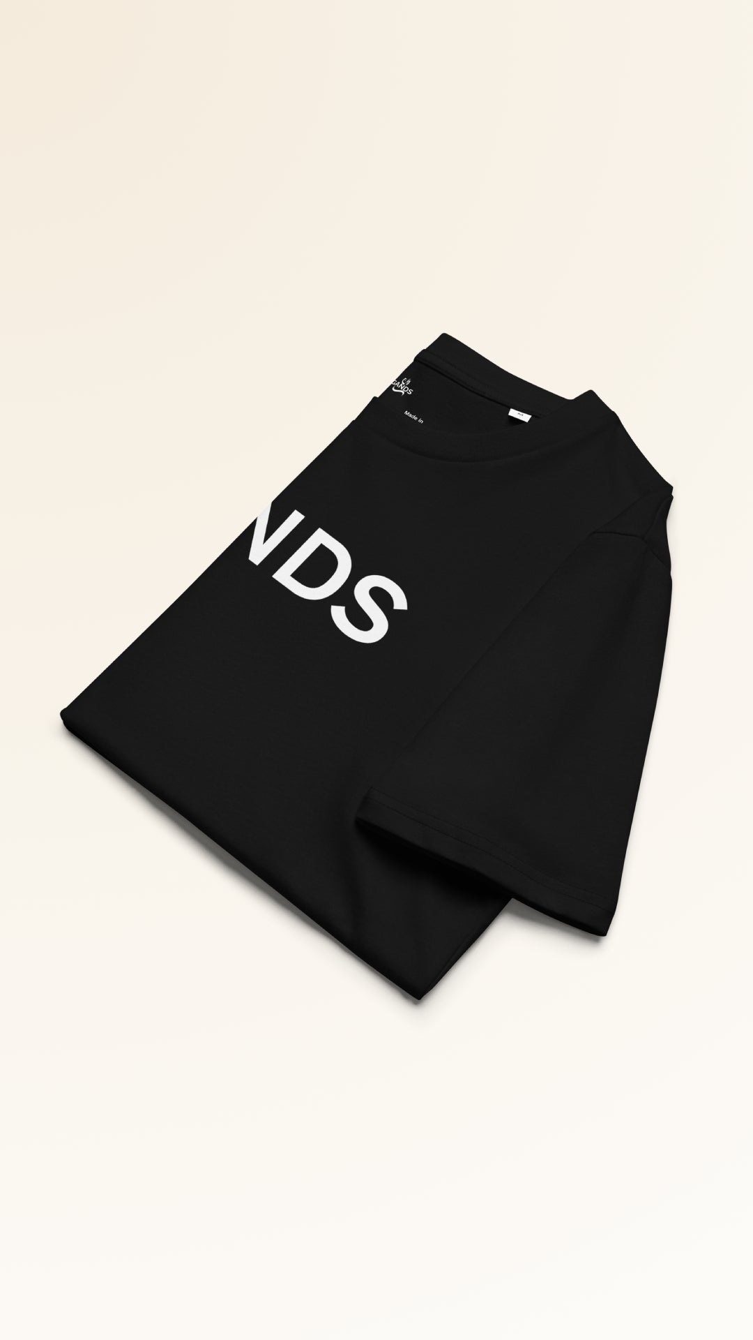 IDENTITY TEE | WHITE BLACK