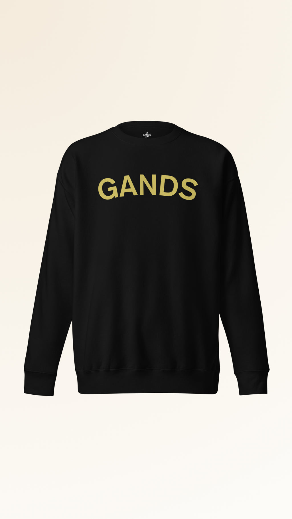 IDENTITY SWEATSHIRT | GOLD BLACK