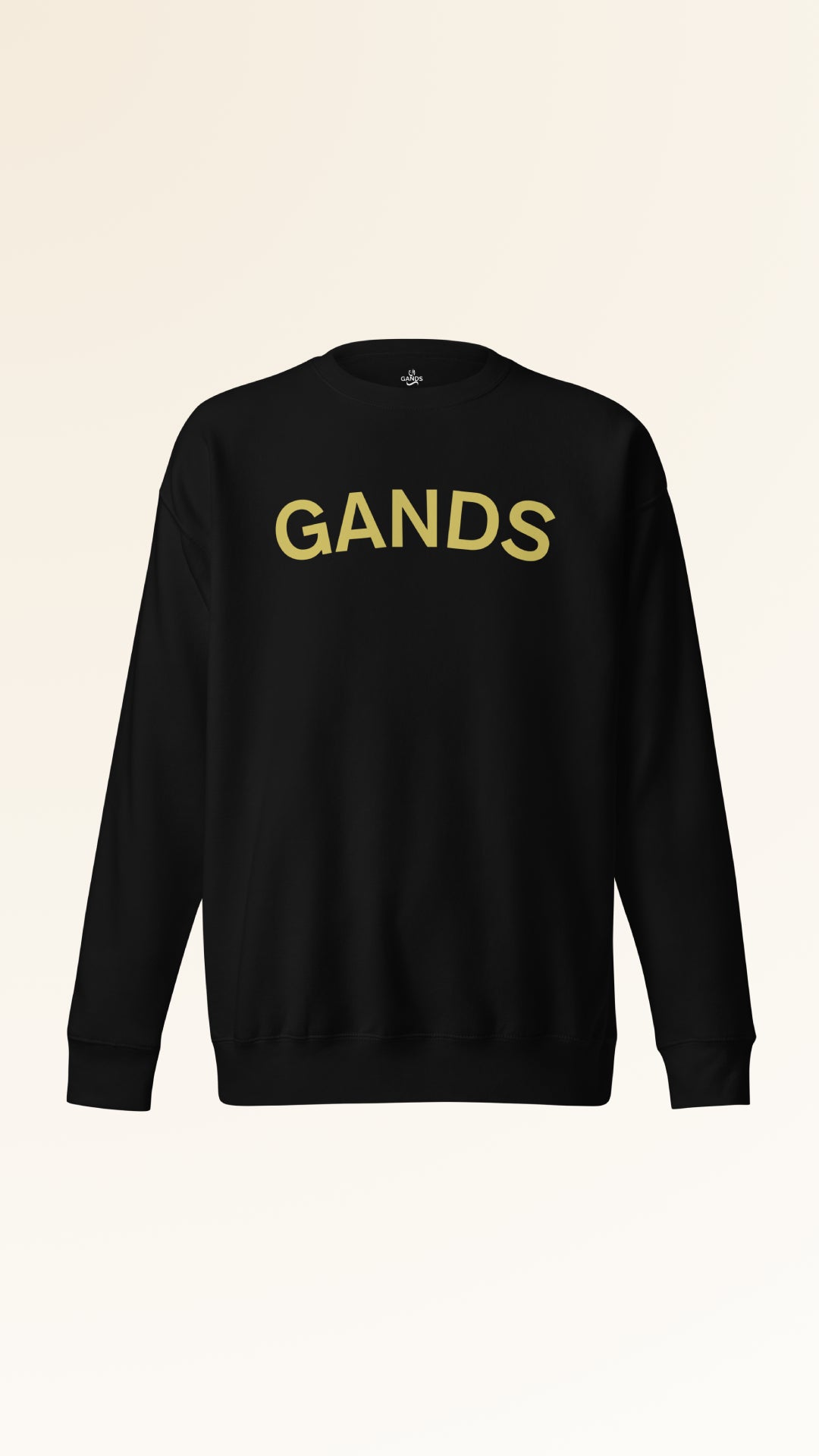 IDENTITY SWEATSHIRT | GOLD BLACK
