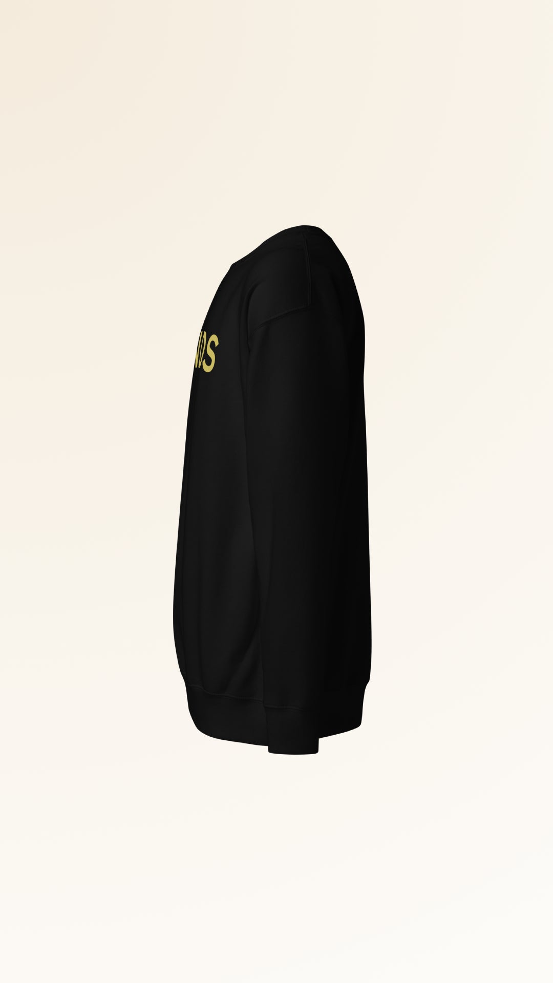 IDENTITY SWEATSHIRT | GOLD BLACK