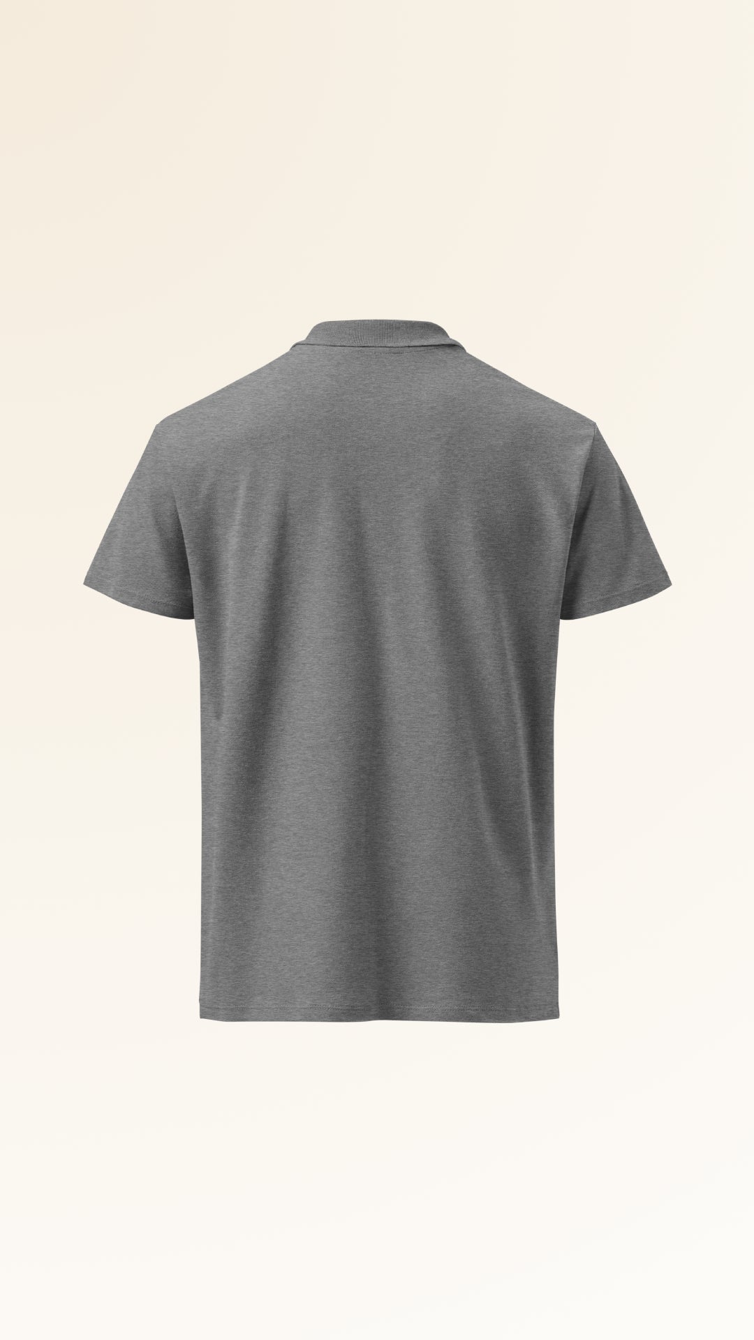 IDENTITY POLO | GREY MELANGE