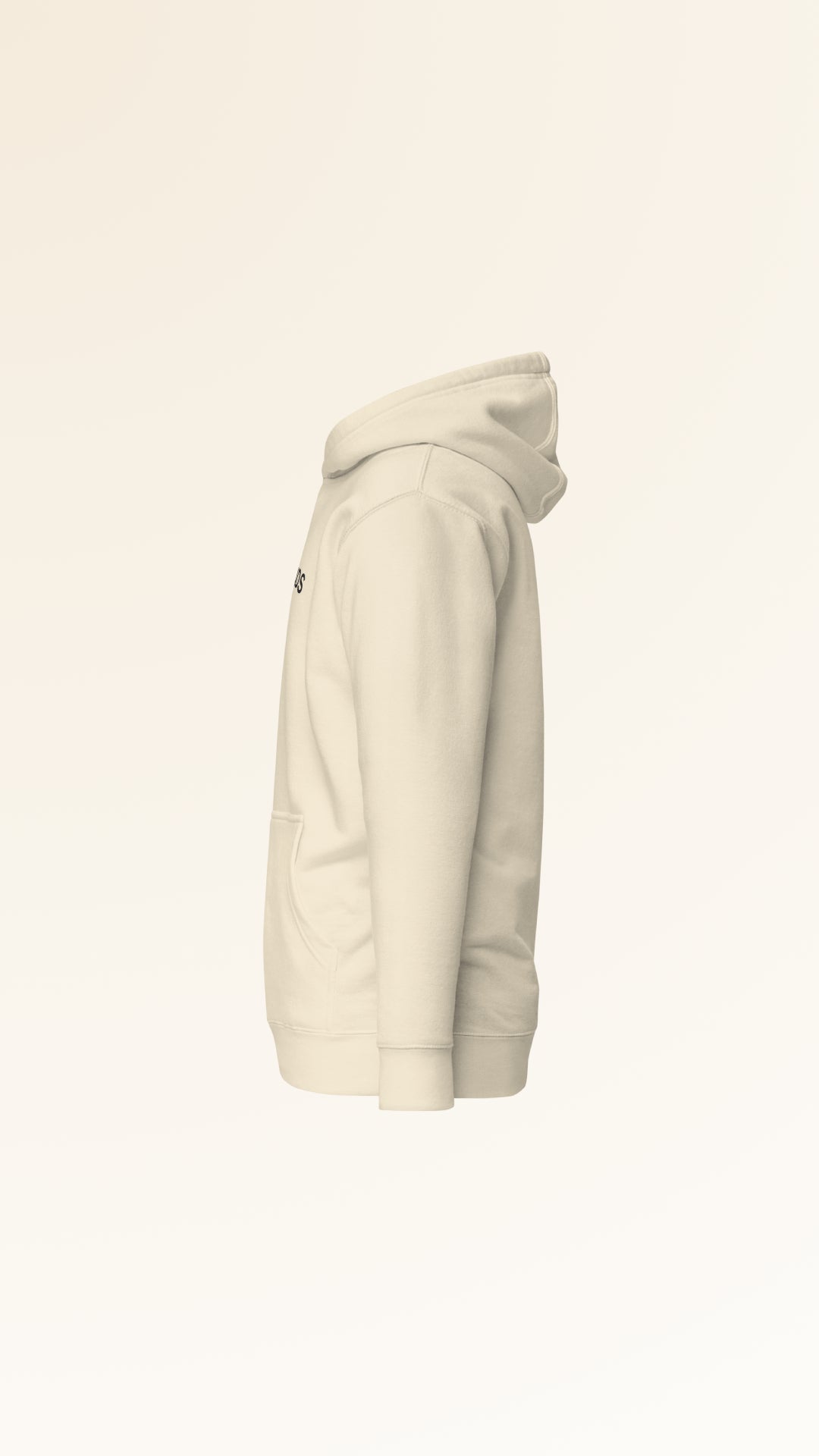 IDENTITY HOODIE EMB | BONE