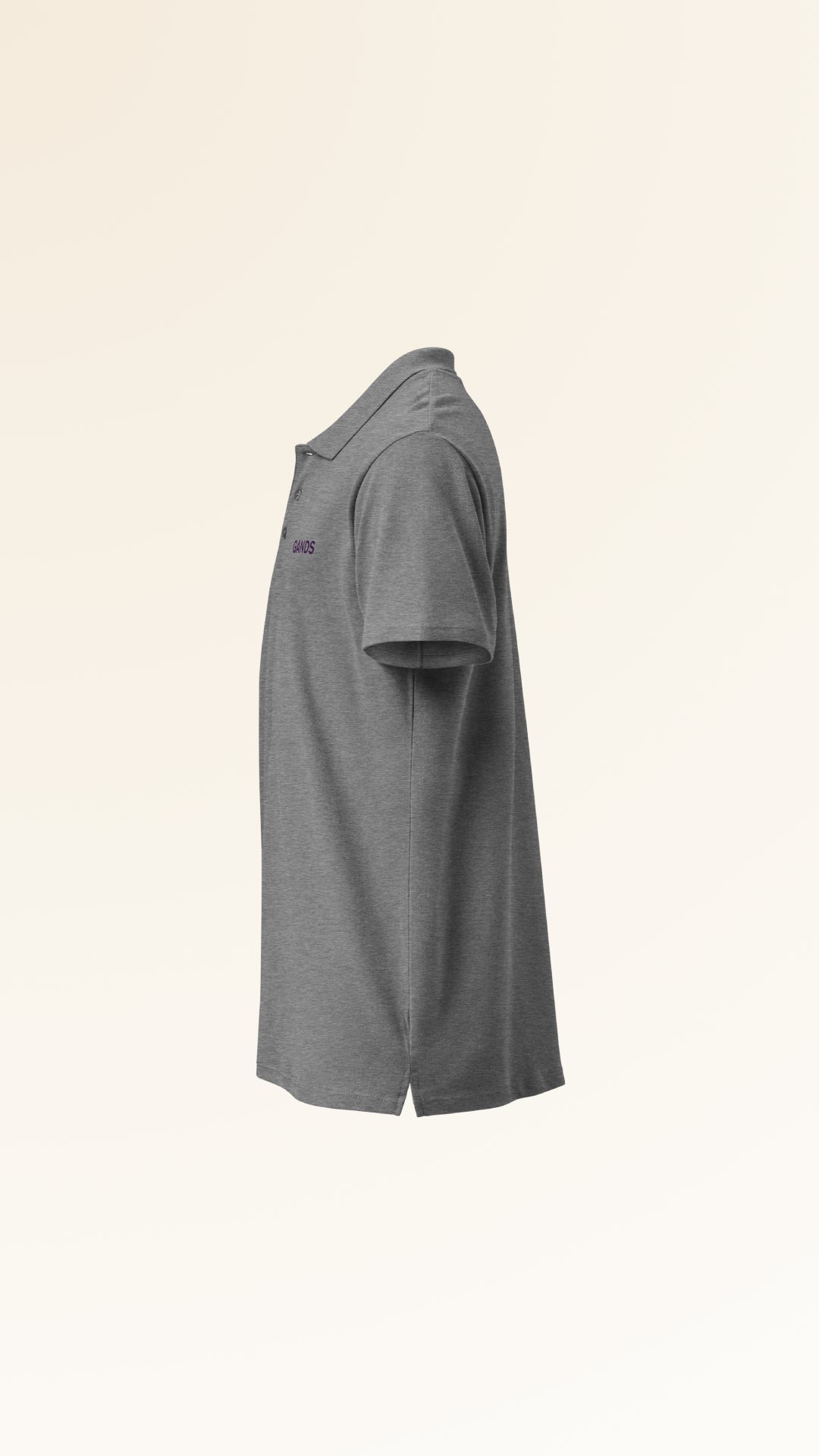 IDENTITY POLO | GREY MELANGE