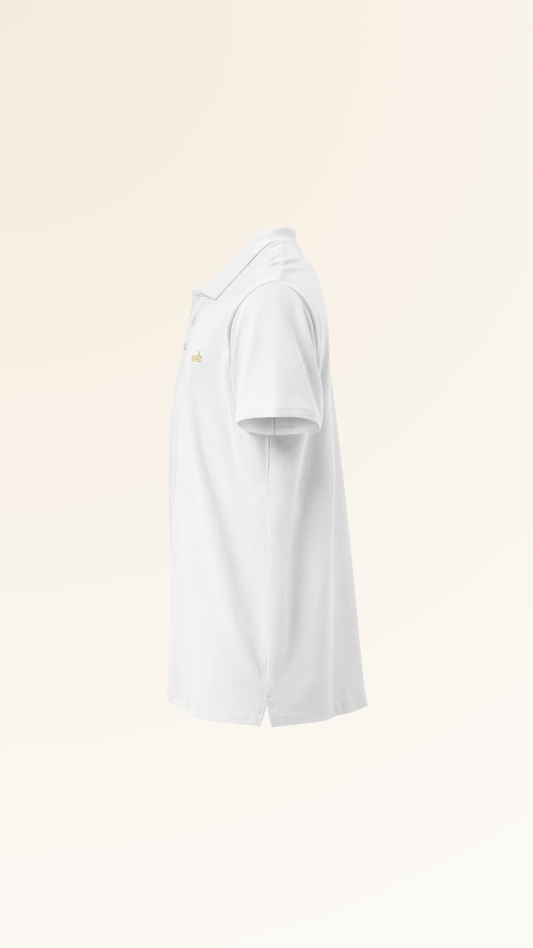 GANDS INSPIRED POLO | GOLD WHITE
