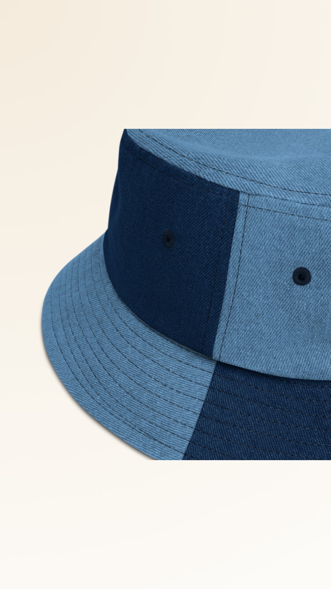 IDENTITY DENIM BUCKET HAT | LIGHT