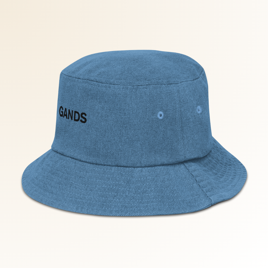 GANDS DENIM BUCKET HAT | LIGHT