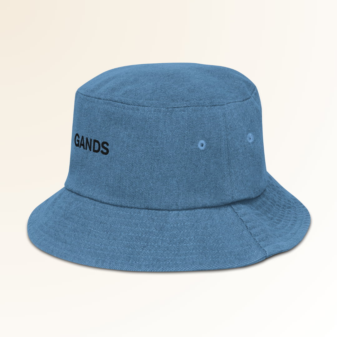 GANDS DENIM BUCKET HAT | LIGHT